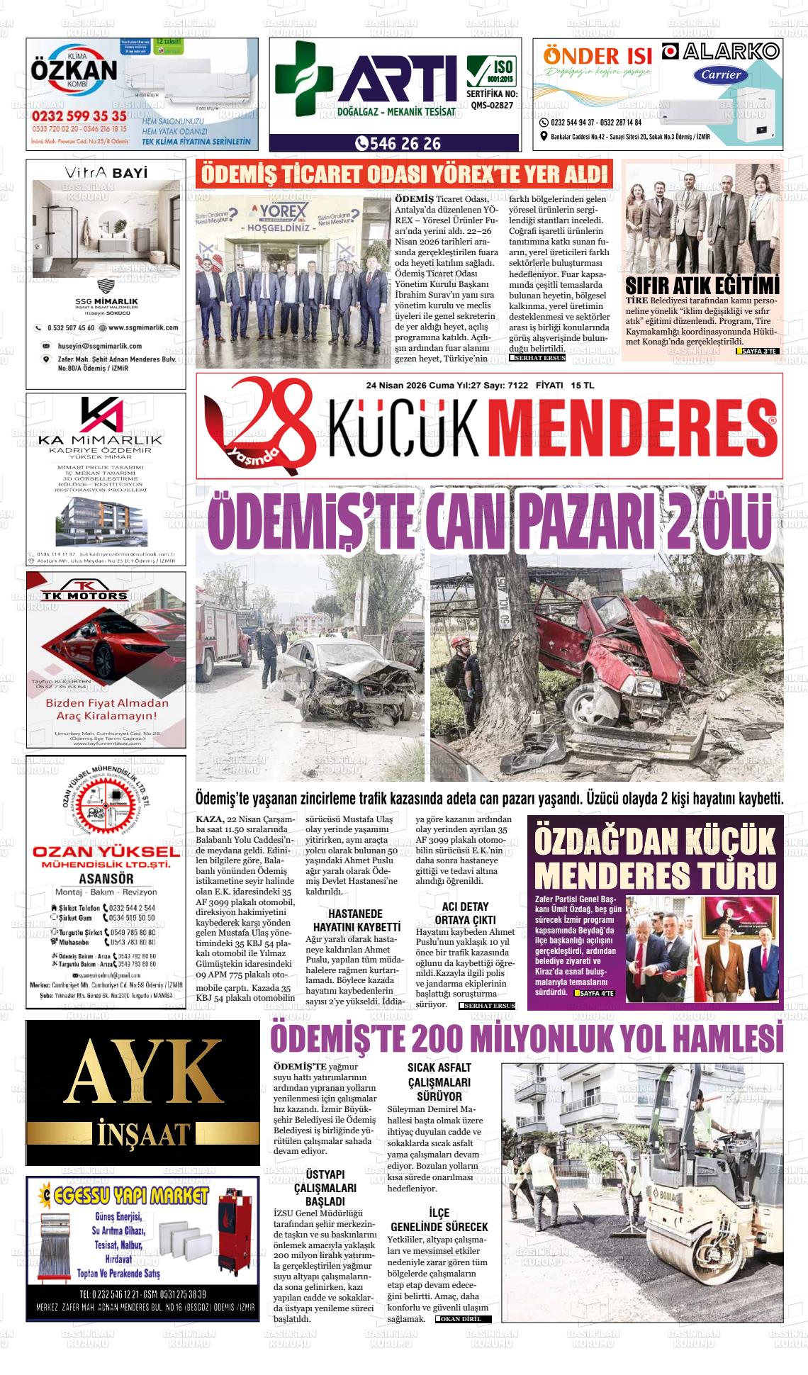 Izmir Kucukmenderes 24.04.2026