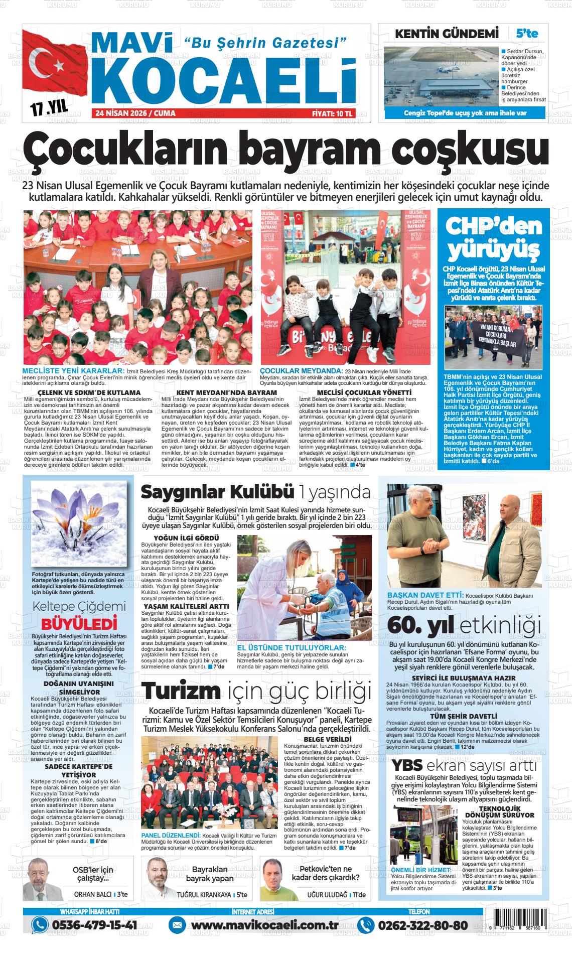 Kocaeli Mavi 24.04.2026