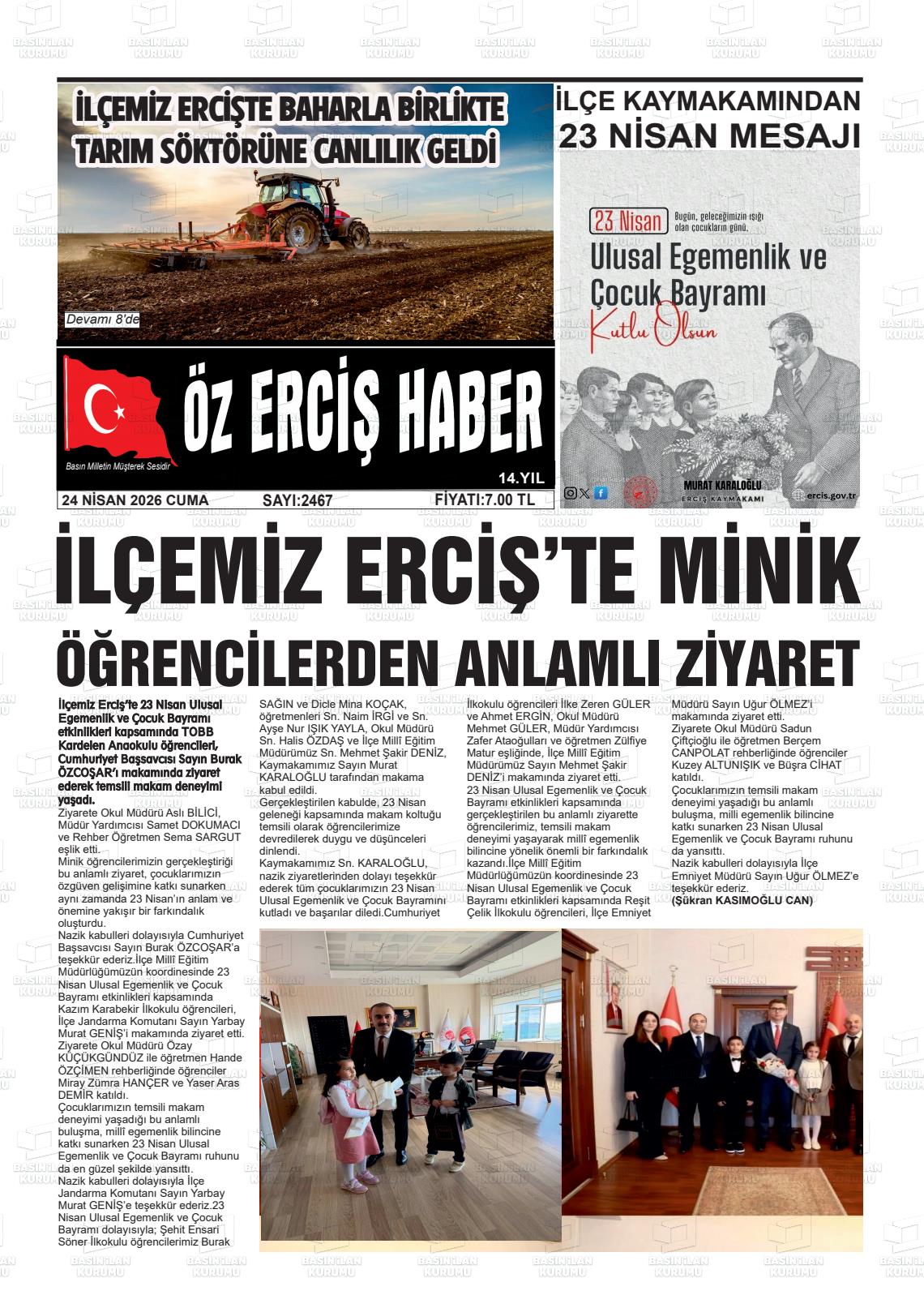 Van Ozercishaber 24.04.2026