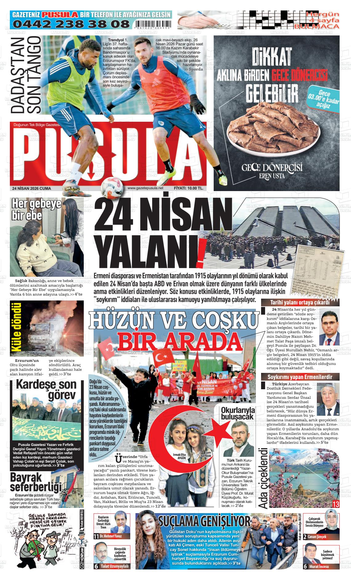 Zonguldak Pusula 24.04.2026
