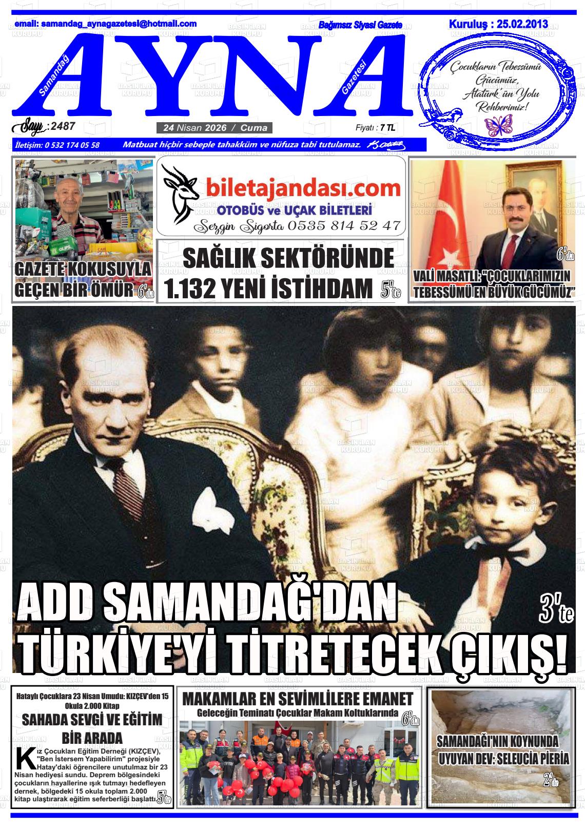 Hatay Samandagayna 24.04.2026