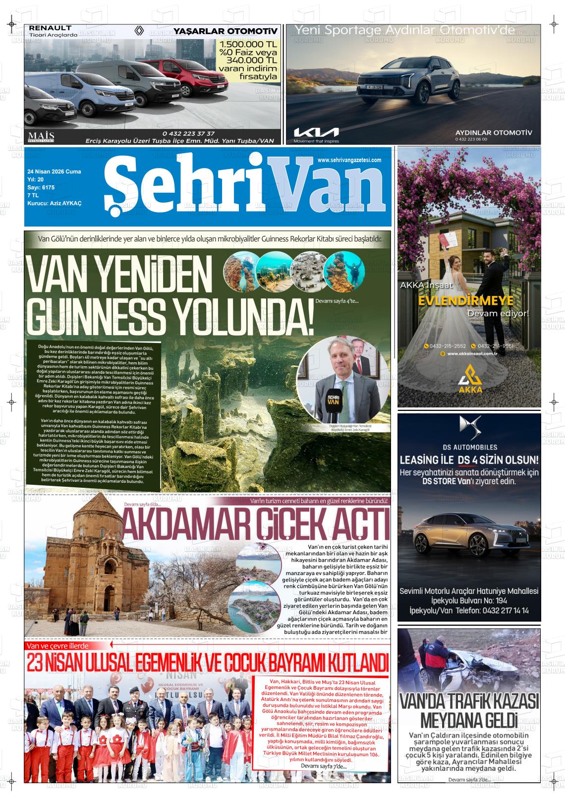 Van Sehri 24.04.2026