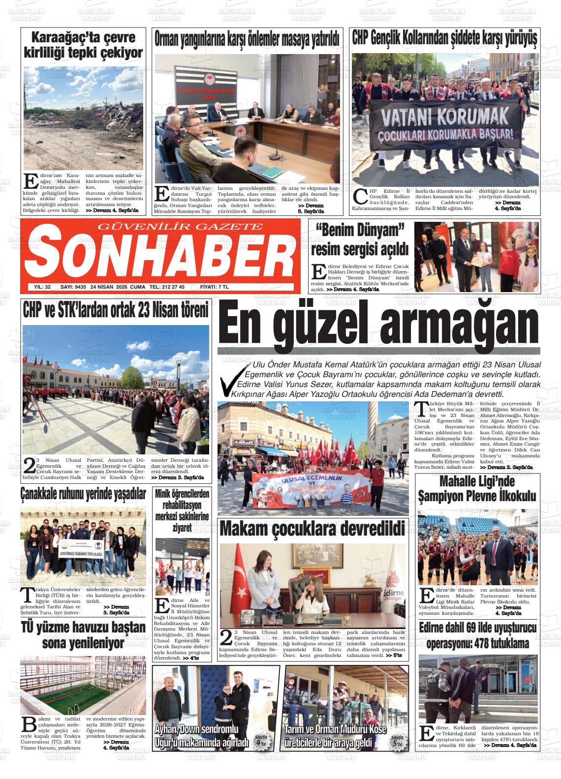 Eskisehir Sonhaber 24.04.2026