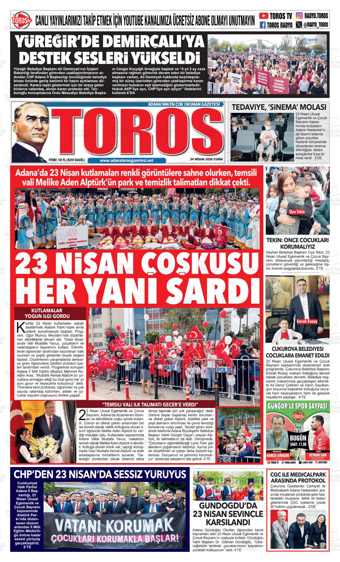 Antalya Toros 24.04.2026