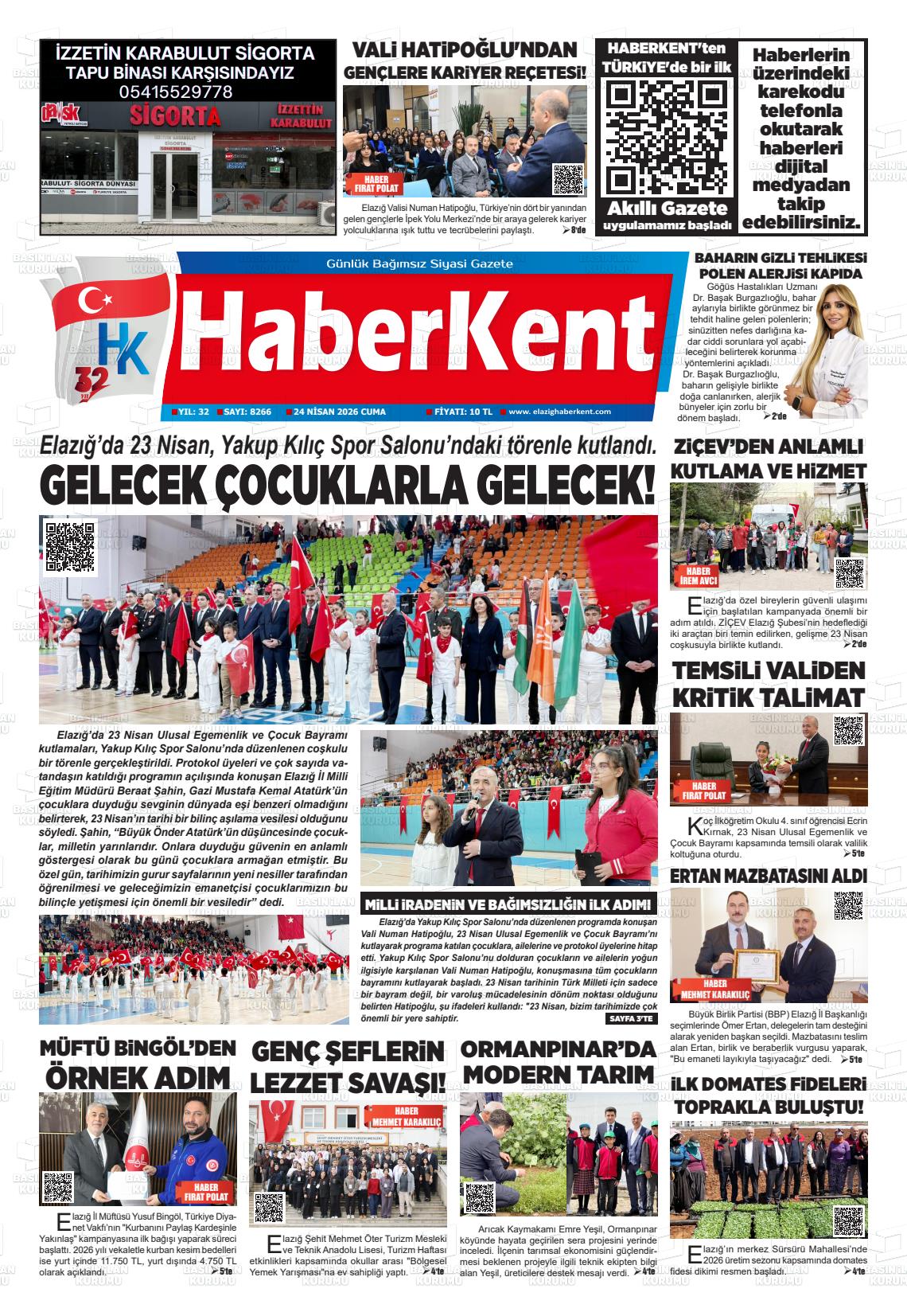 Elazig Yenicag 24.04.2026