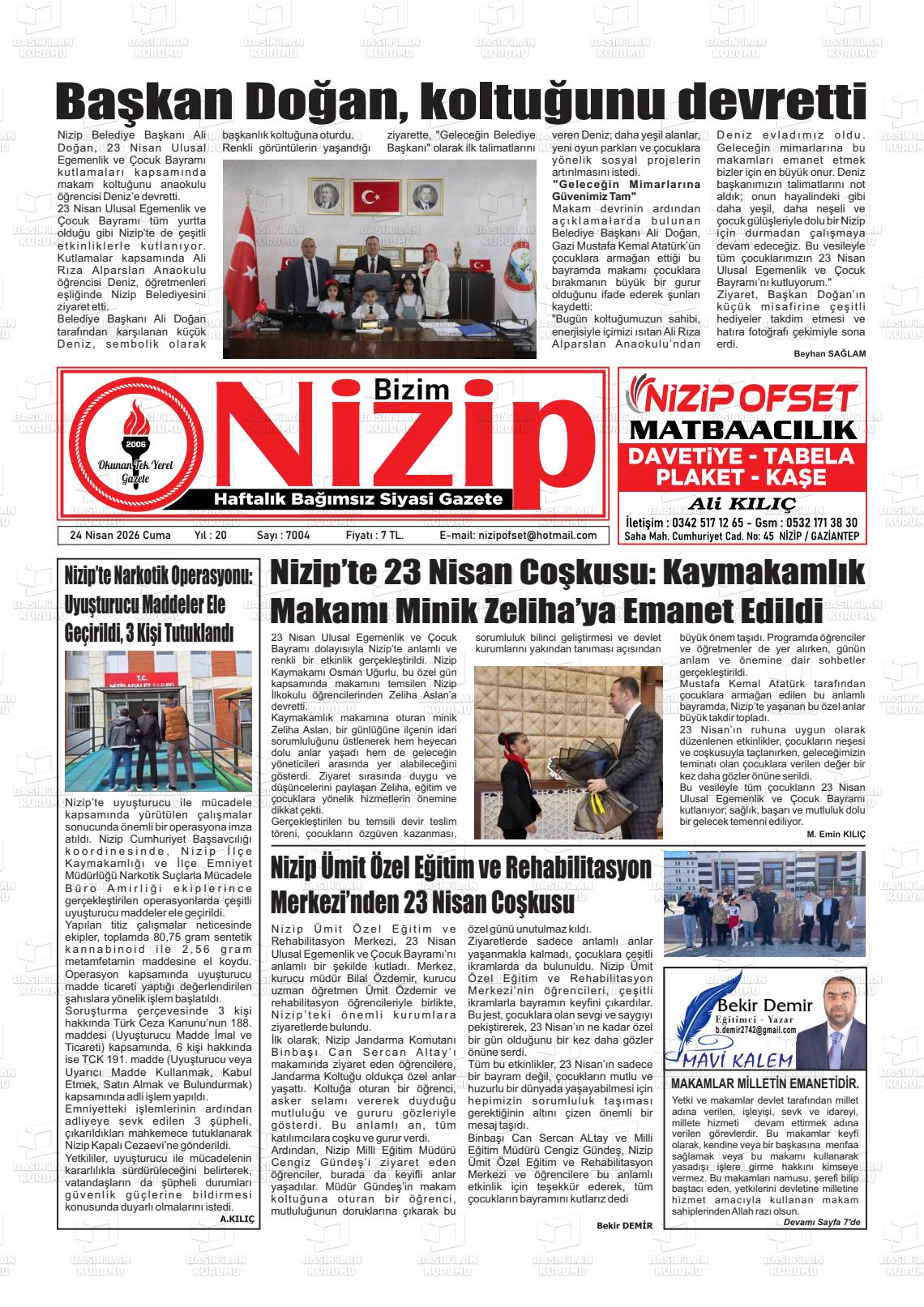Gaziantep Yesilnizip 24.04.2026