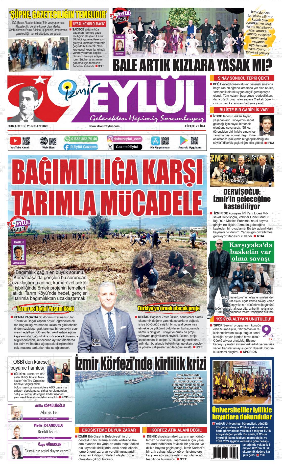 Izmir 9 Eylul 25.04.2026
