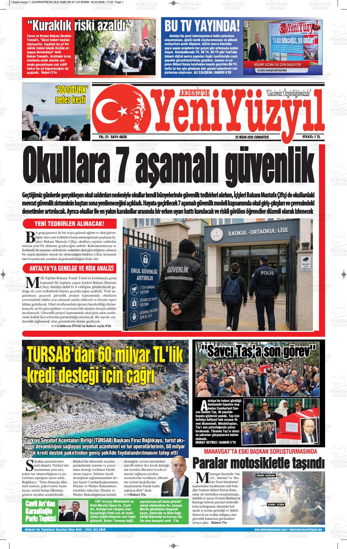 Antalya Akdenizdeyeniyuzyil 25.04.2026