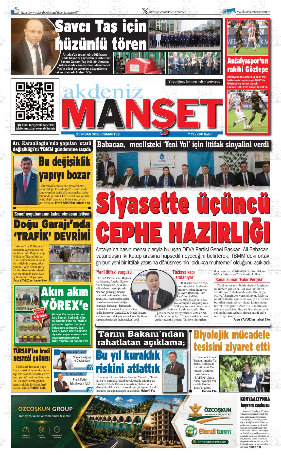 Antalya Akdenizmanset 25.04.2026