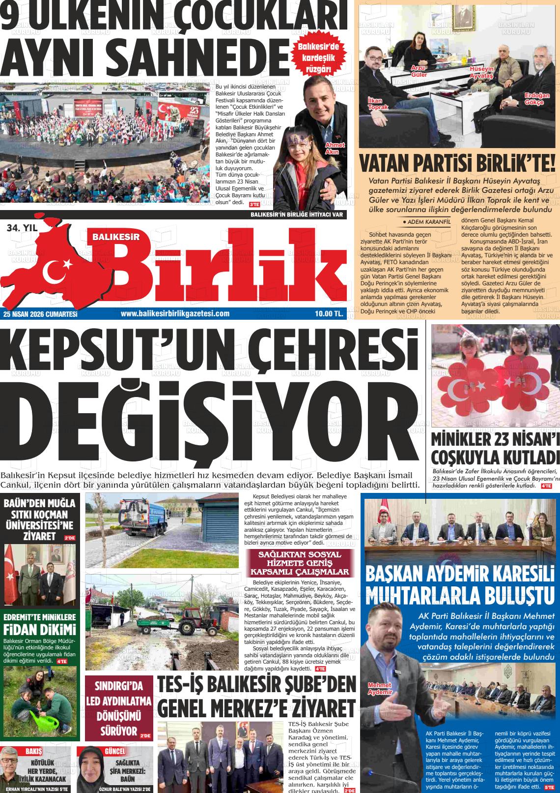 Balikesir Birlik 25.04.2026