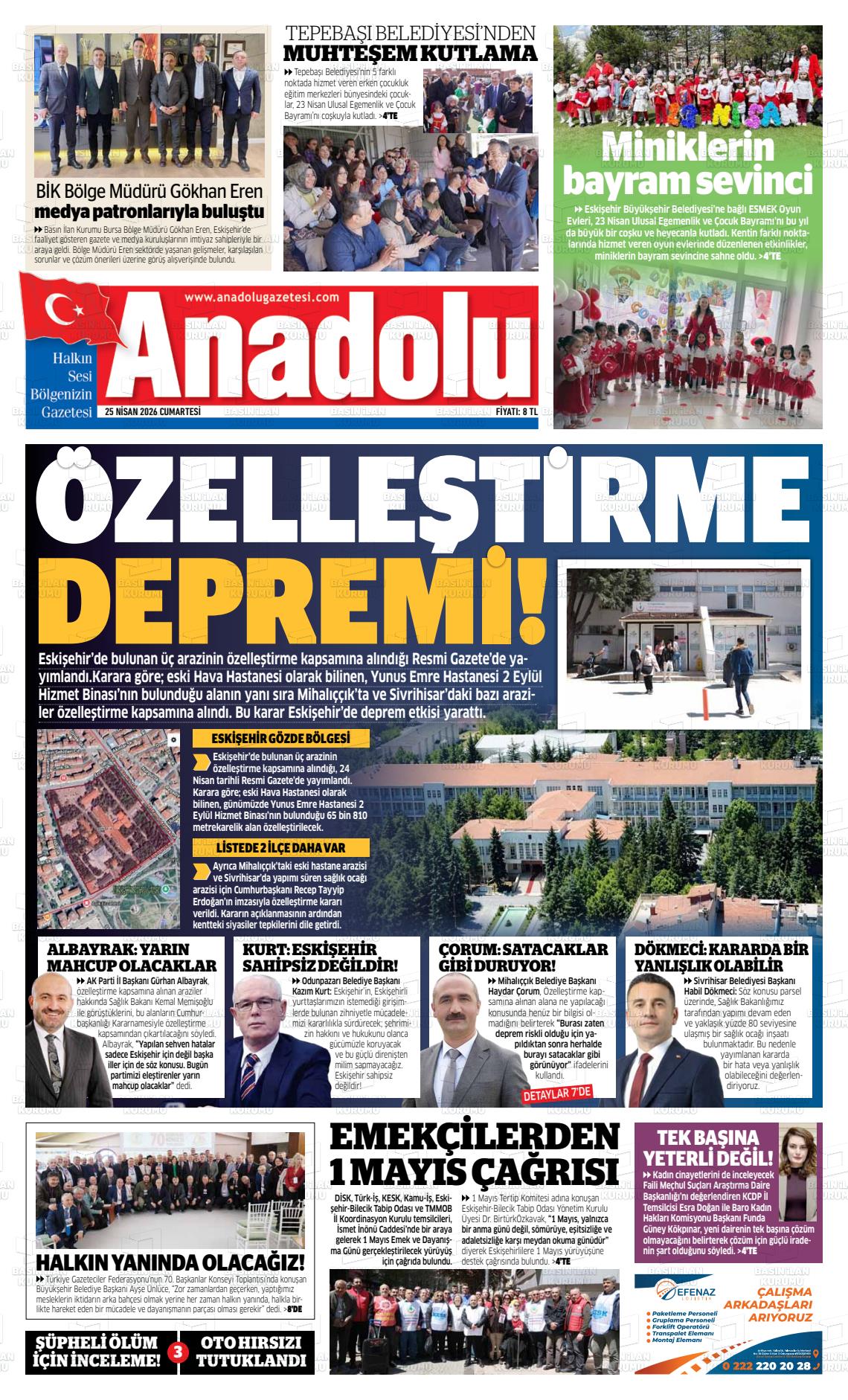 Eskisehir Anadolu 25.04.2026