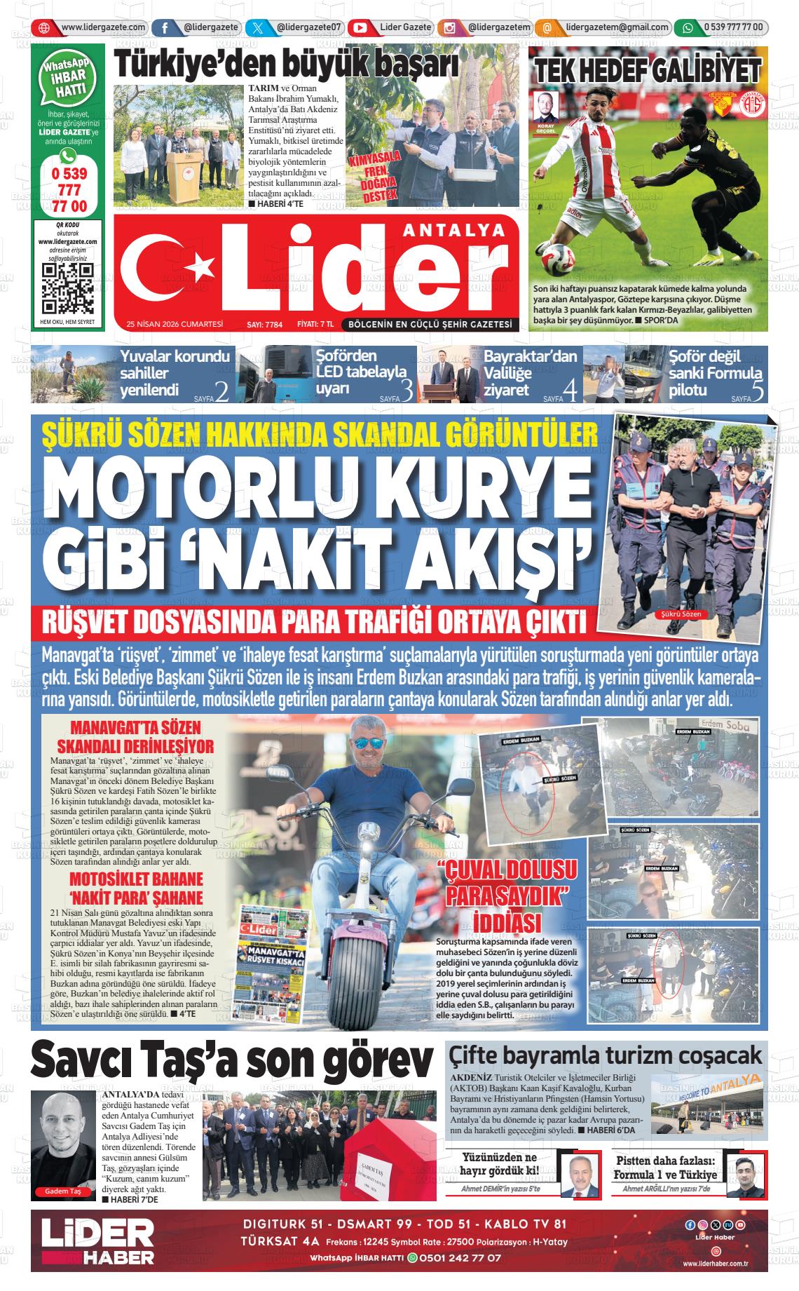 Antalya Gazetebir 25.04.2026