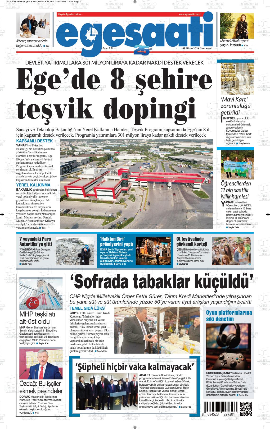 Izmir Haberekspres 25.04.2026