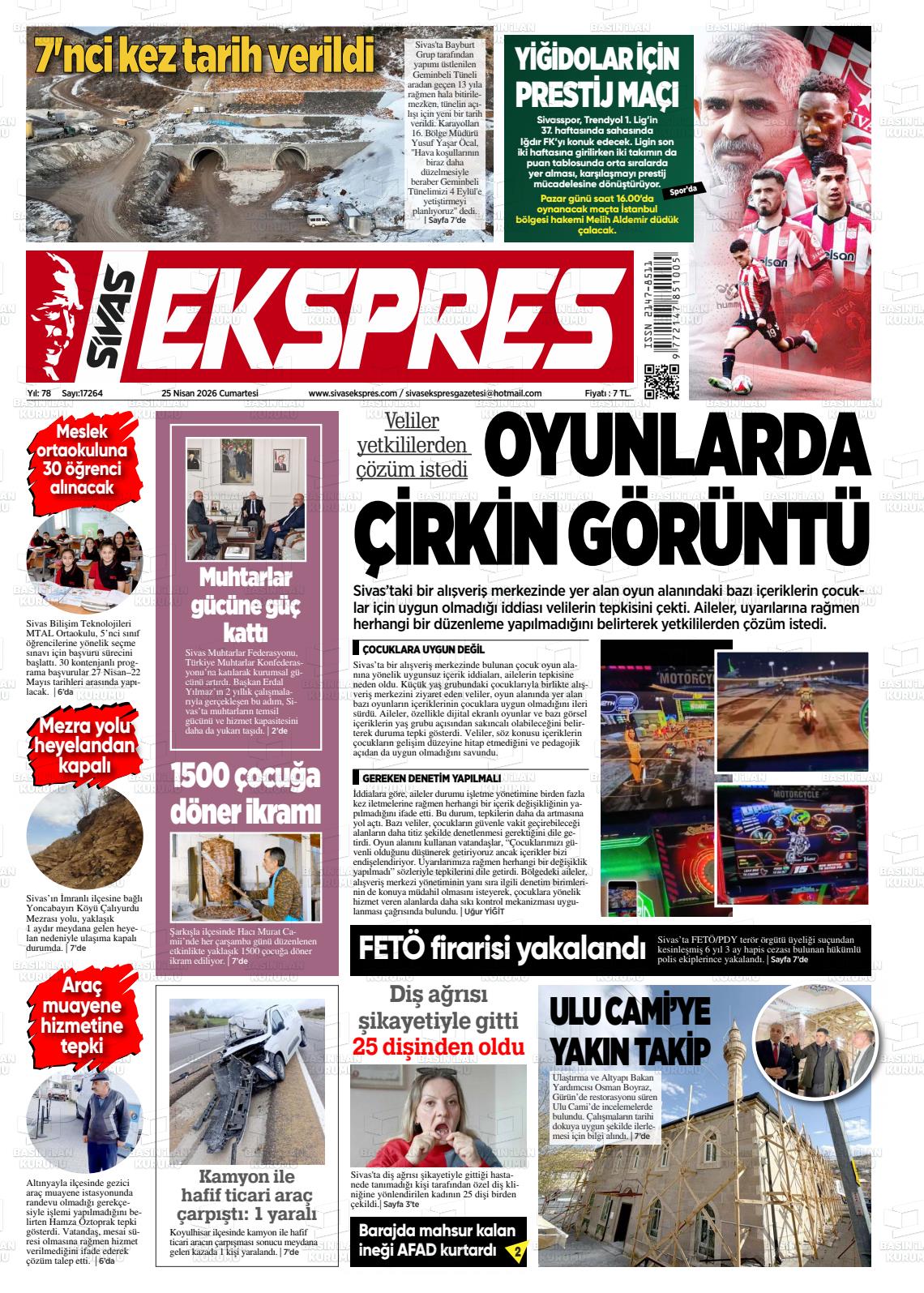 Sivas Hadiselerlehakikat 25.04.2026