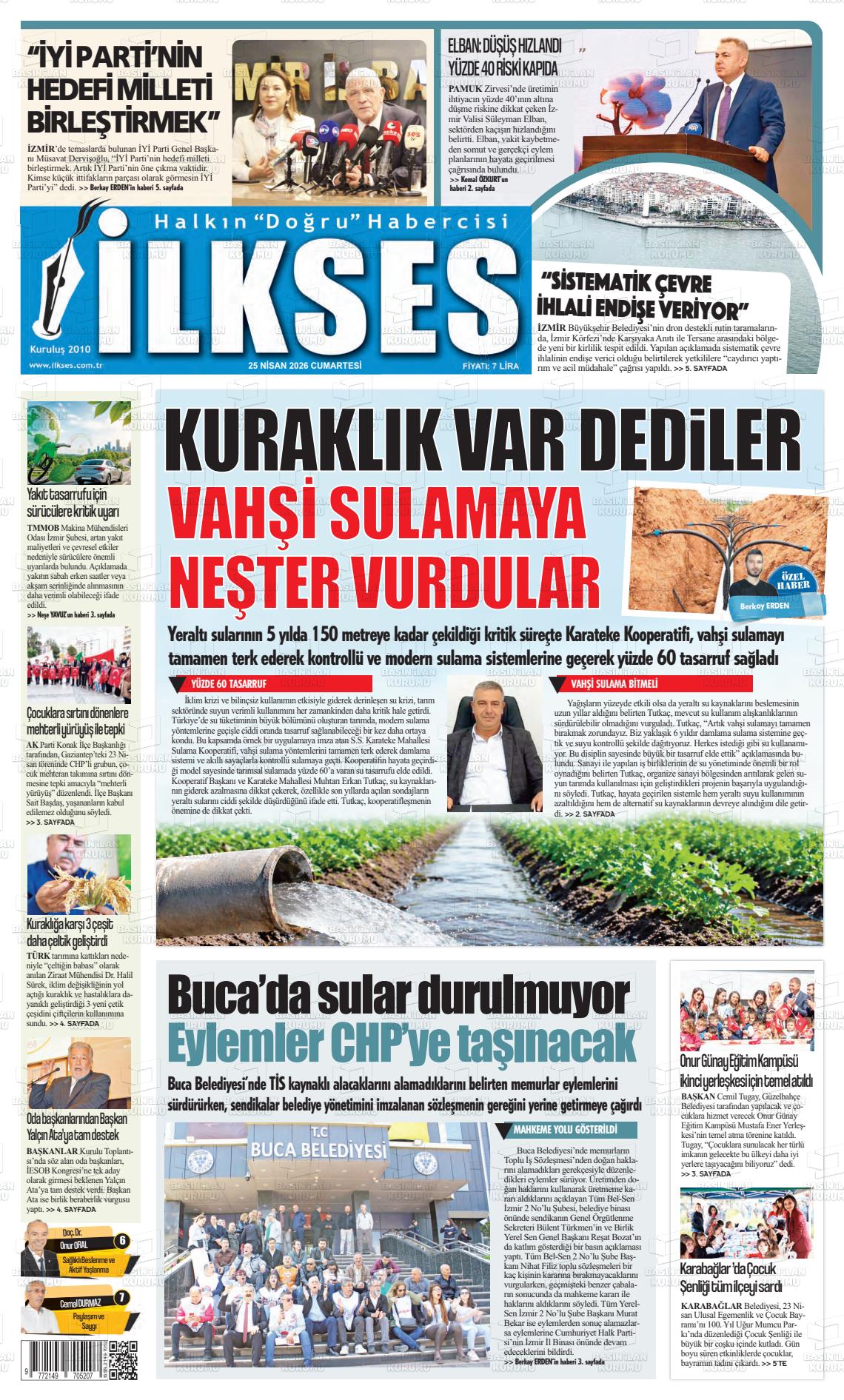 Izmir Ilkses 25.04.2026