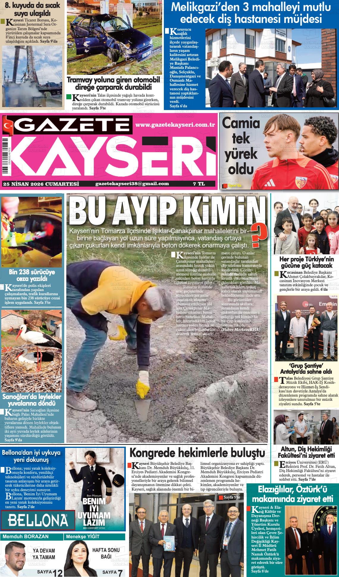 Kayseri Haber 38 25.04.2026