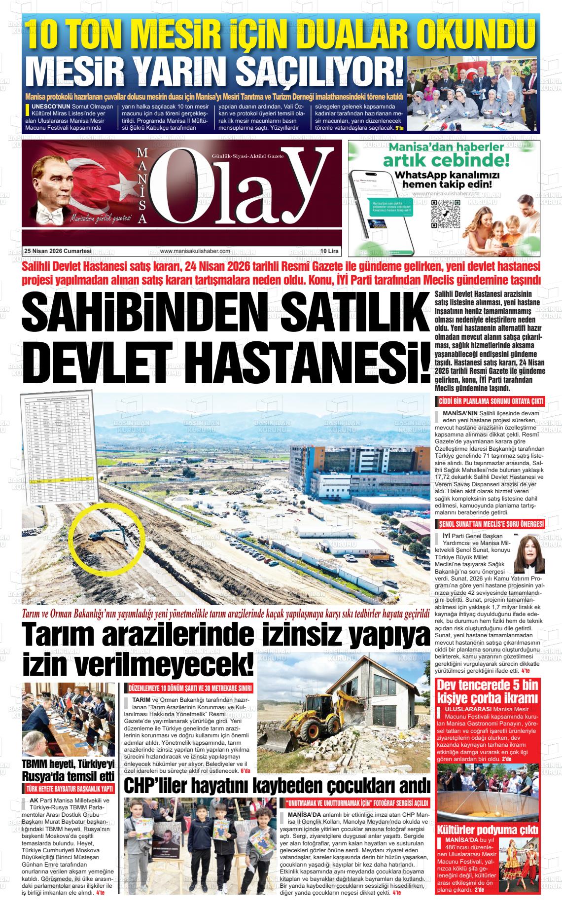 Manisa Olay 25.04.2026