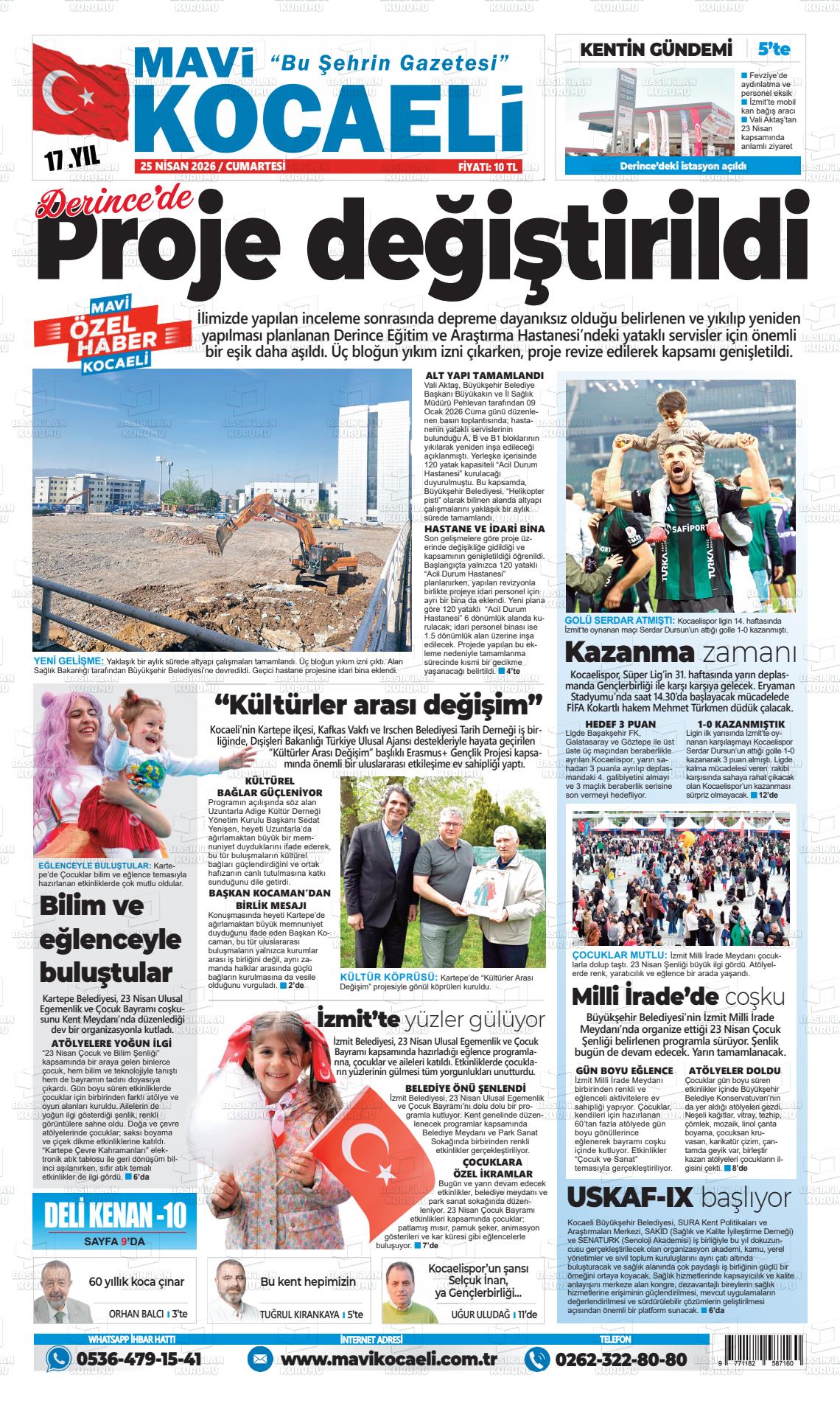Kocaeli Mavi 25.04.2026