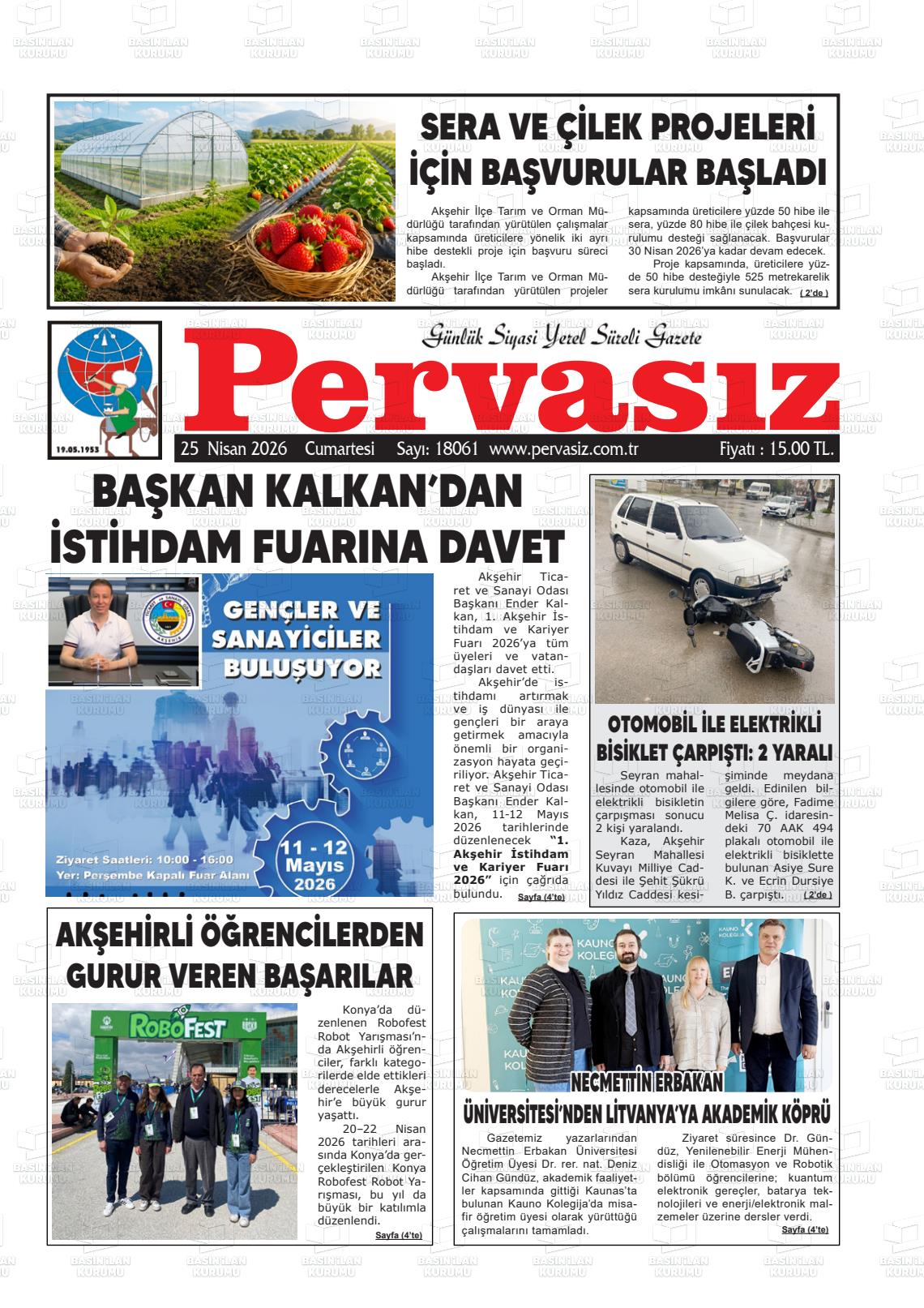 Konya Pervasiz 25.04.2026