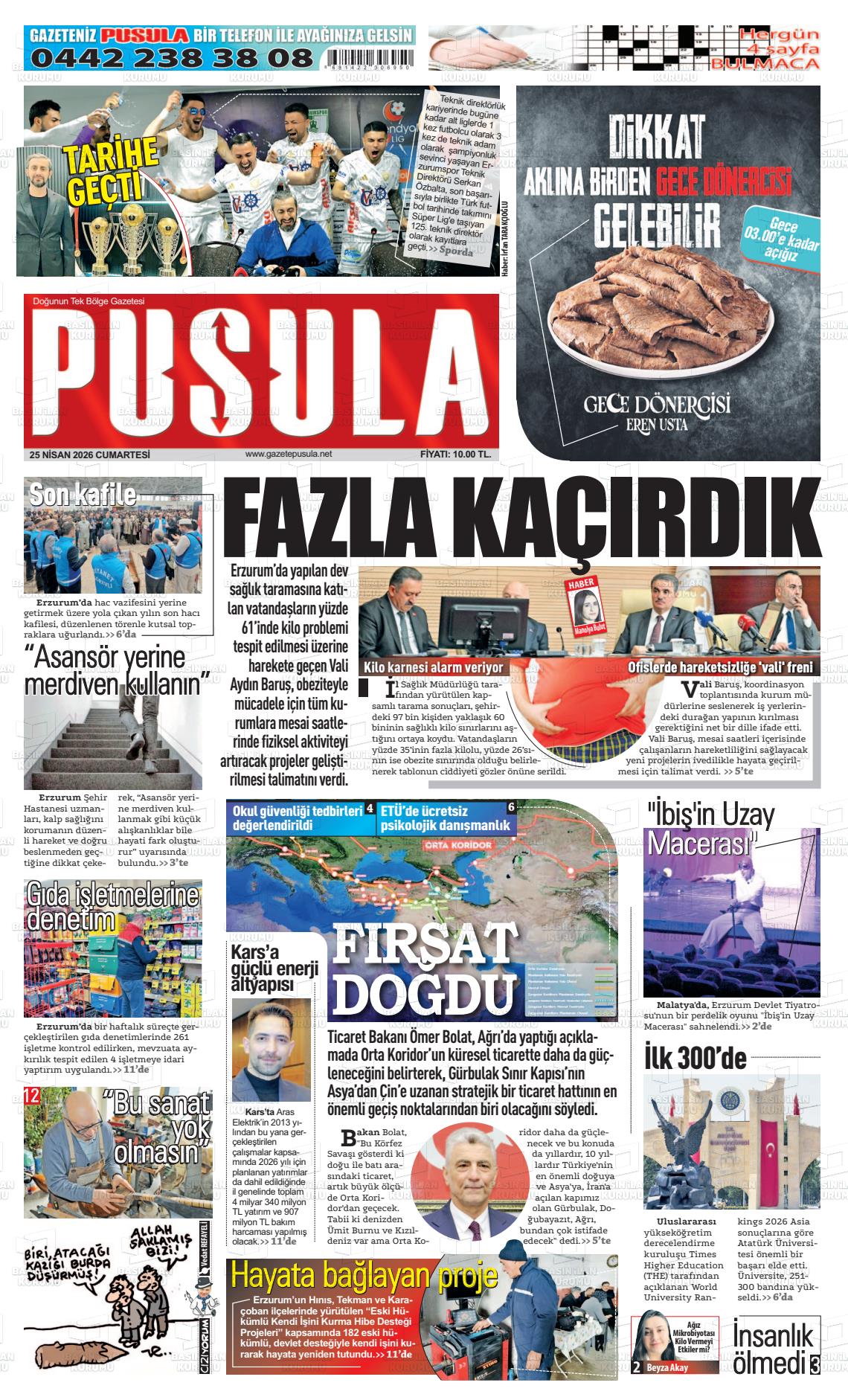 Zonguldak Pusula 25.04.2026
