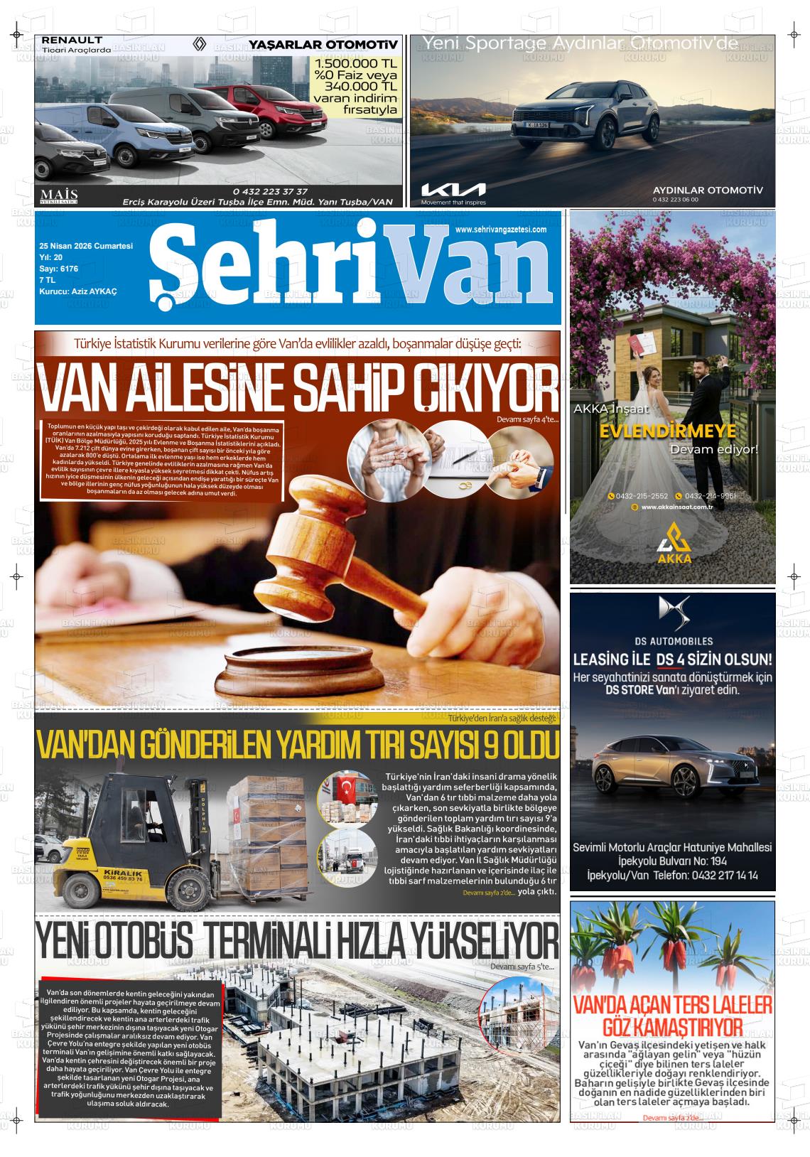 Van Sehri 25.04.2026
