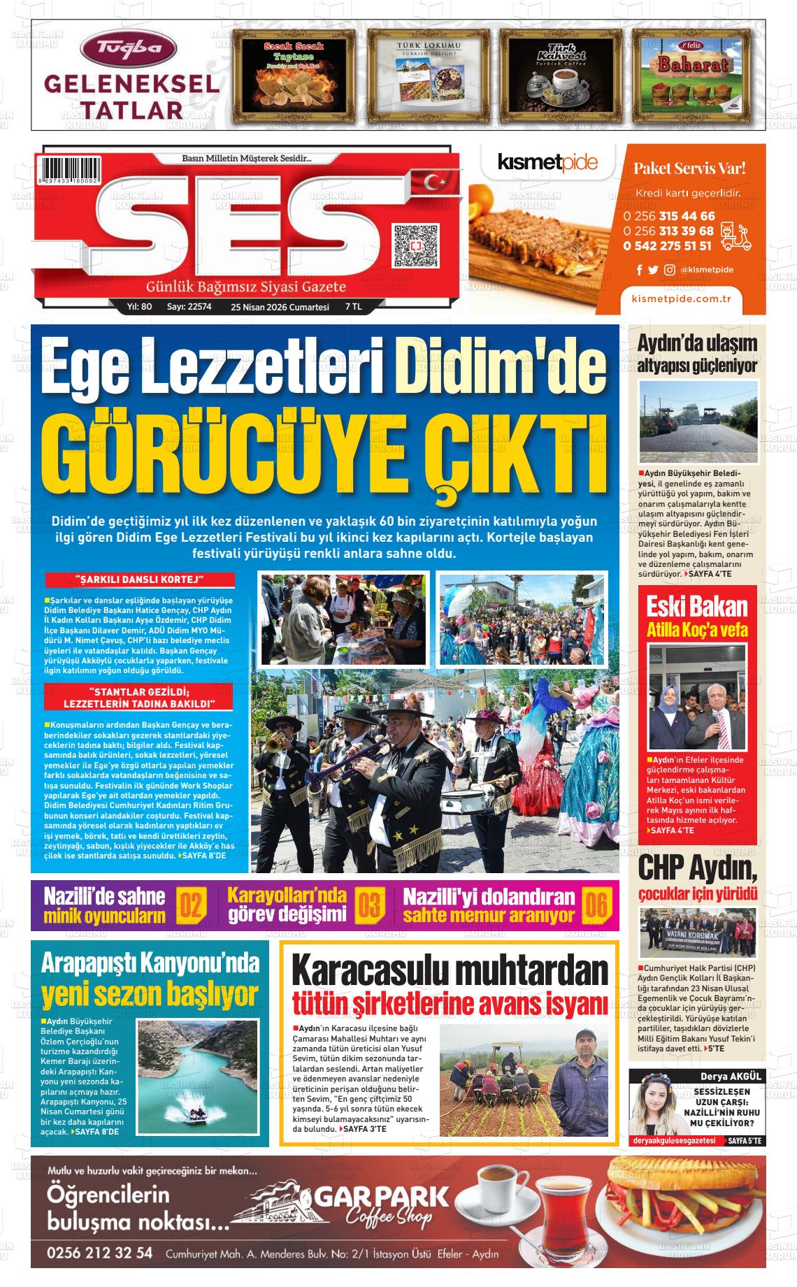 Hatay Ses 25.04.2026
