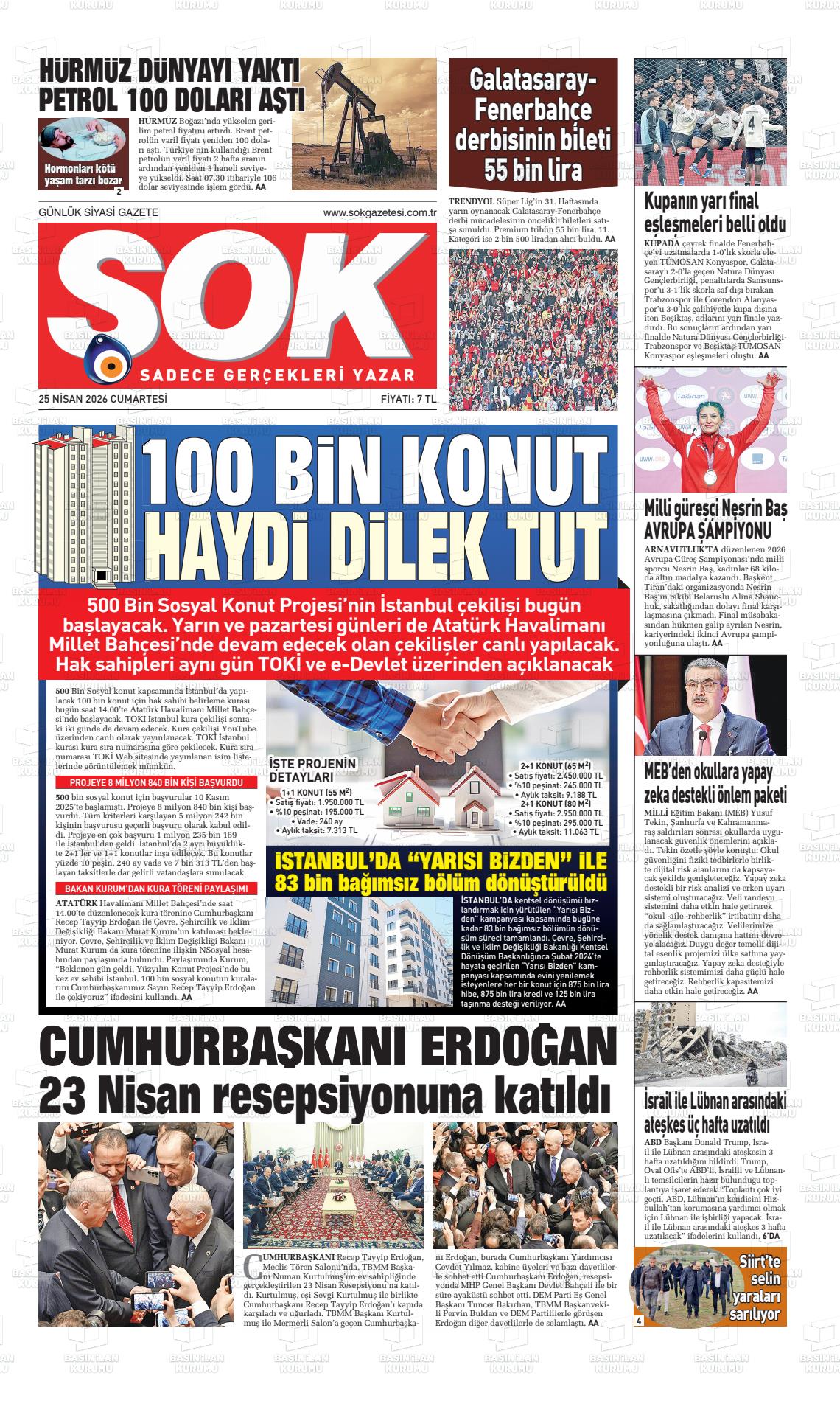 Istanbul Sok 25.04.2026