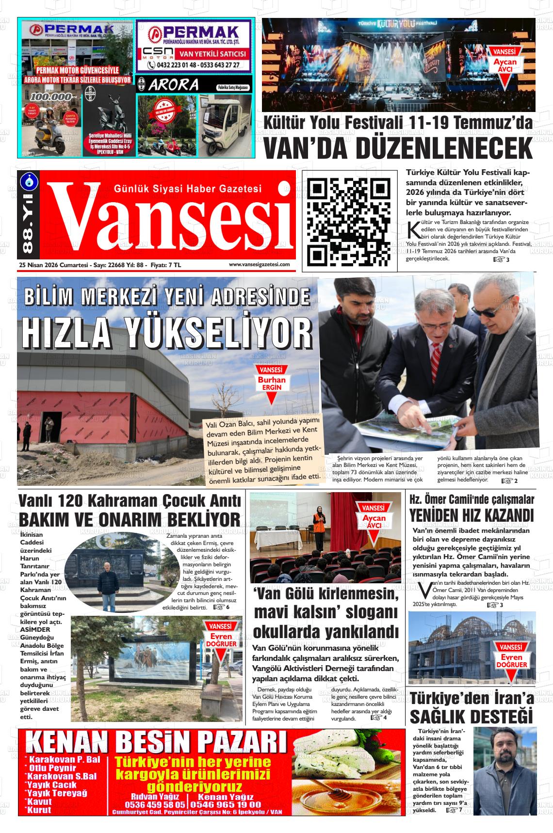 Van Sesi 25.04.2026