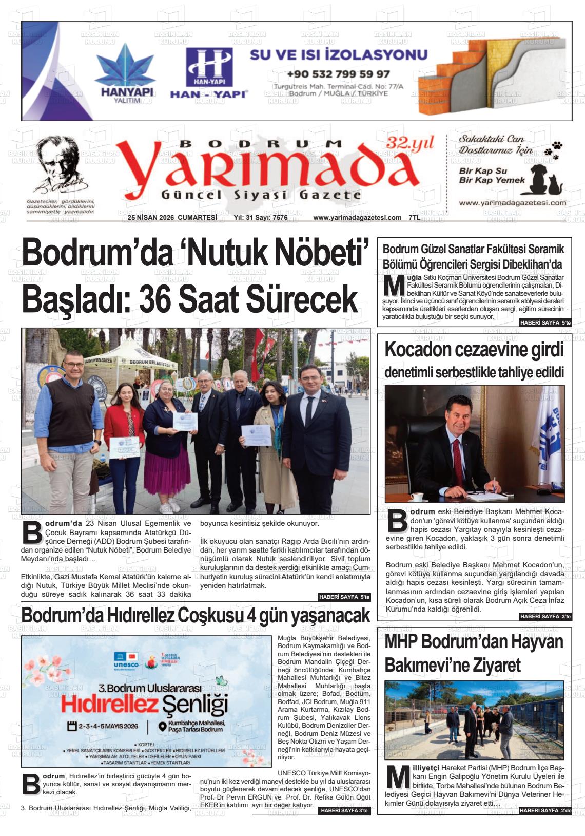 Mugla Yarimada 25.04.2026