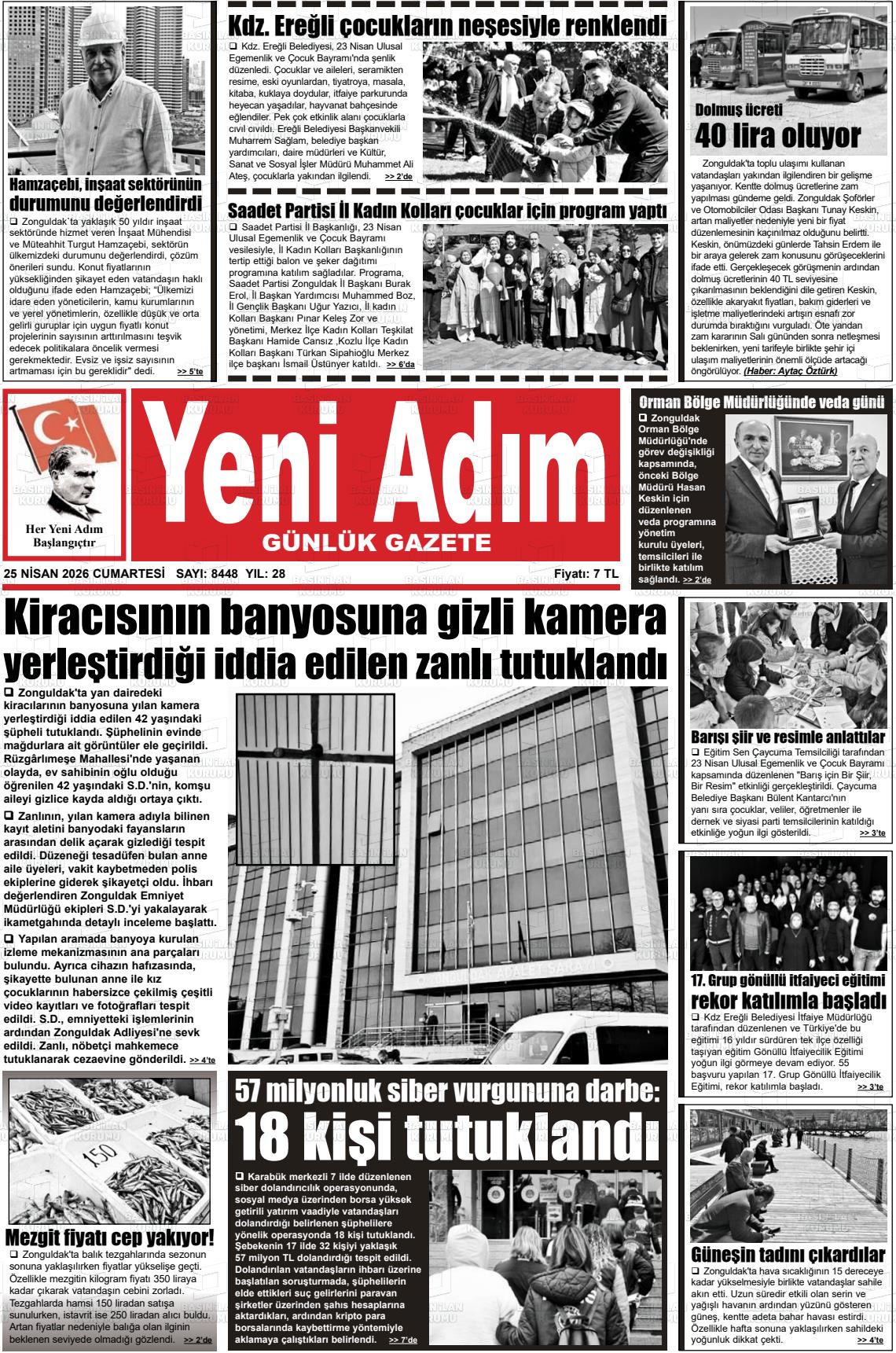 Zonguldak Yeniadim 25.04.2026