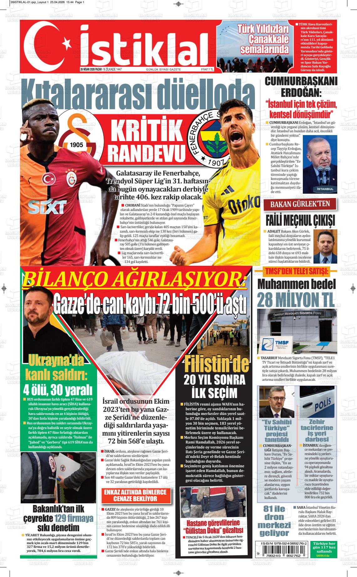 Istanbul Istiklal 26.04.2026