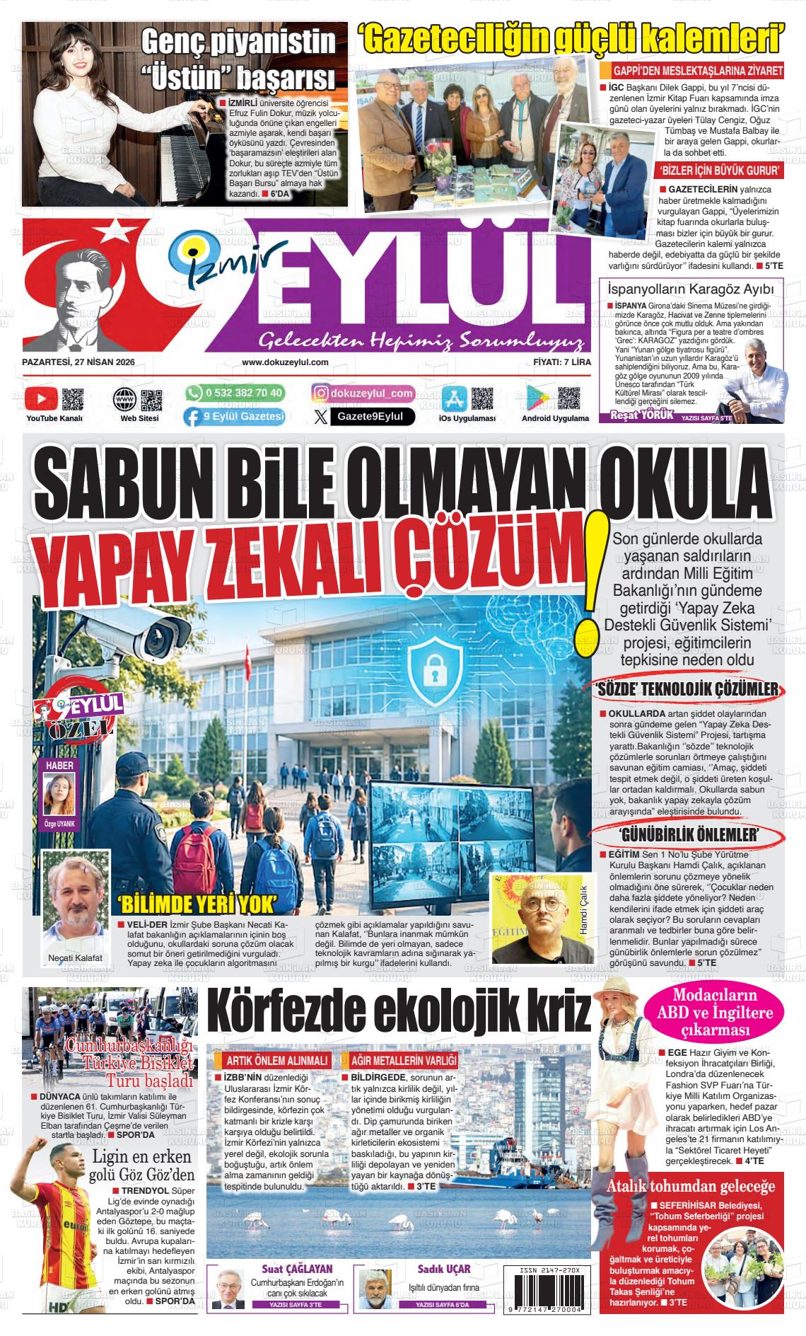 Izmir 9 Eylul 27.04.2026