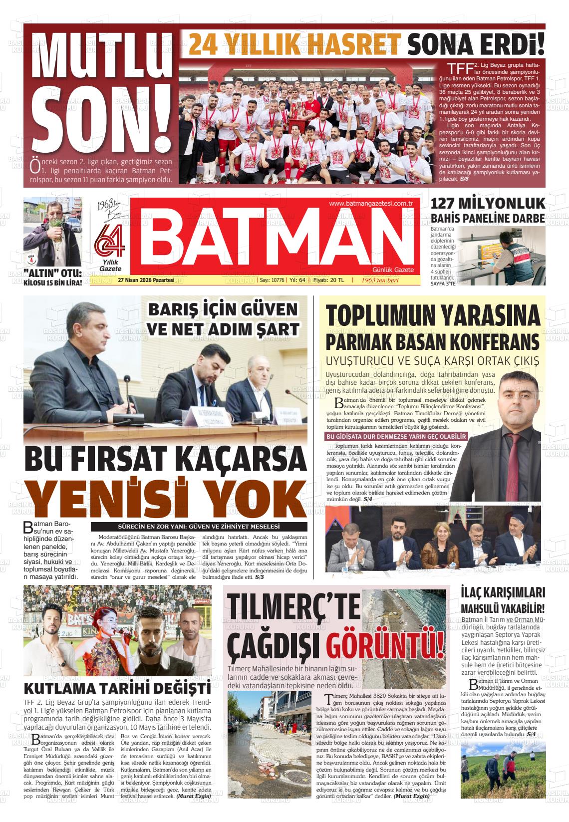 Batman 27.04.2026