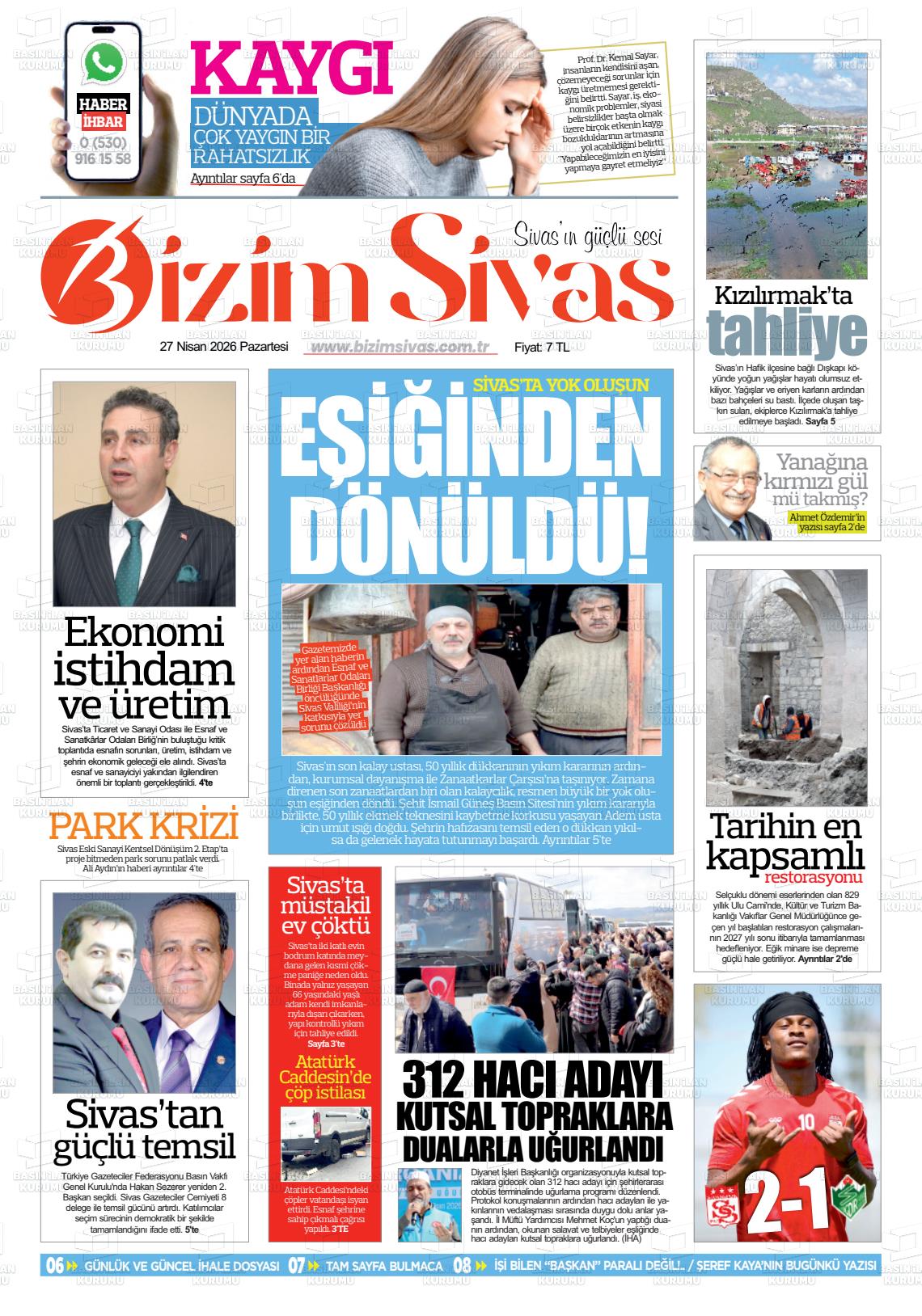 Sivas Bizim 27.04.2026