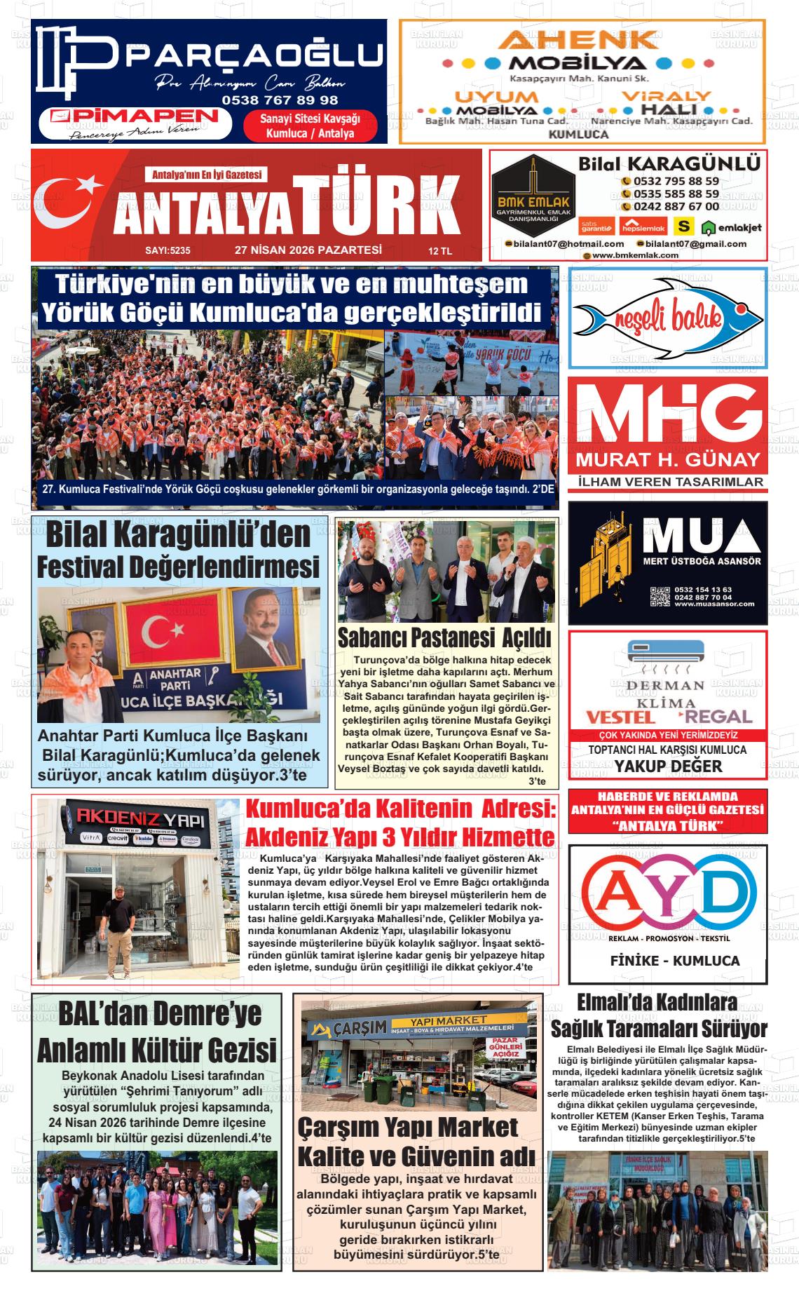 Antalya Finikea 27.04.2026