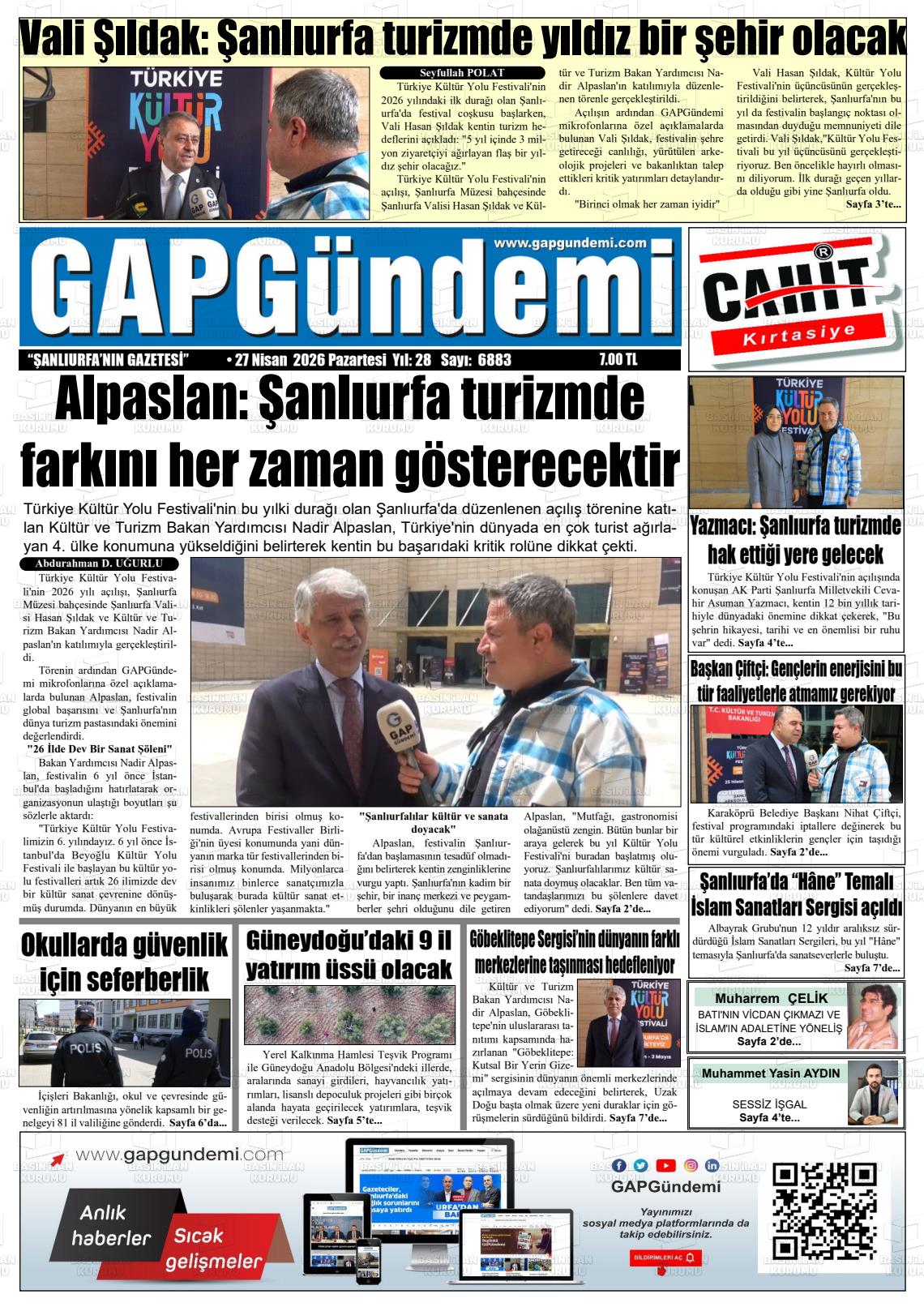 Sanliurfa Gapgundemi 27.04.2026