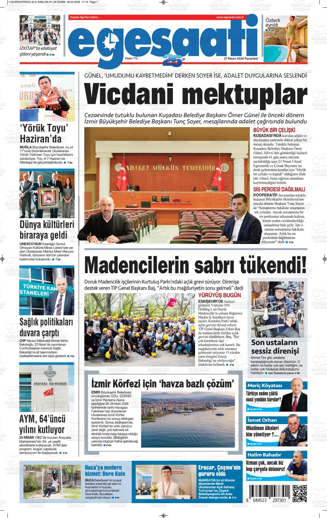 Izmir Haberekspres 27.04.2026