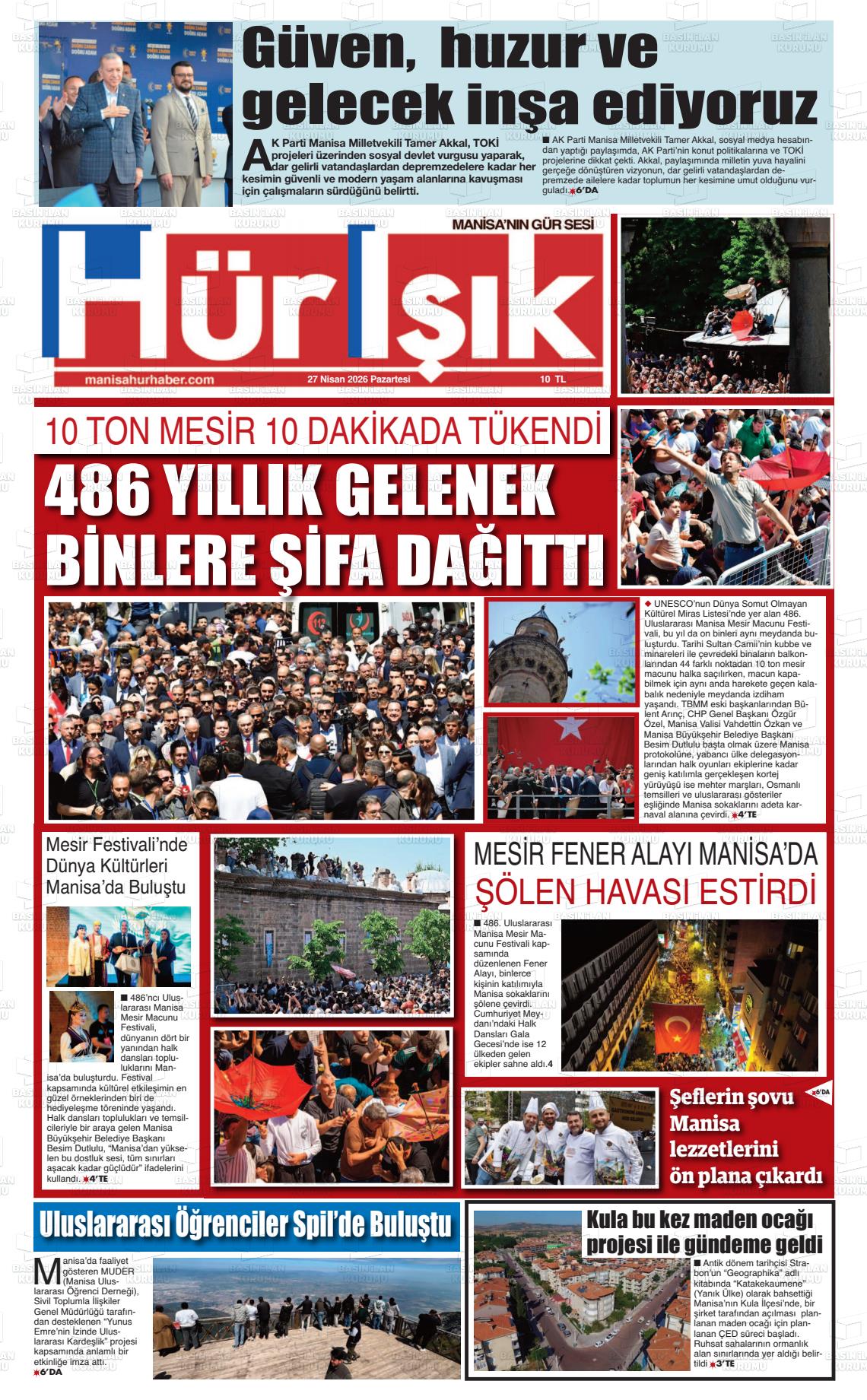 Manisa Hurisik 27.04.2026