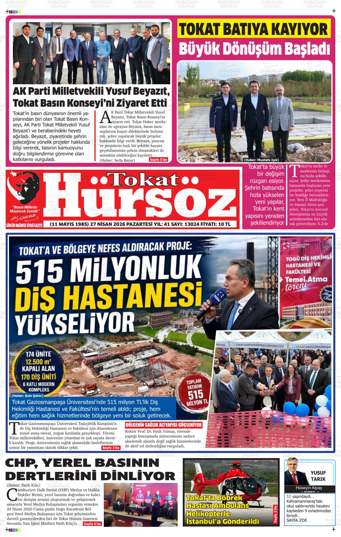 Tokat Hursoz 27.04.2026