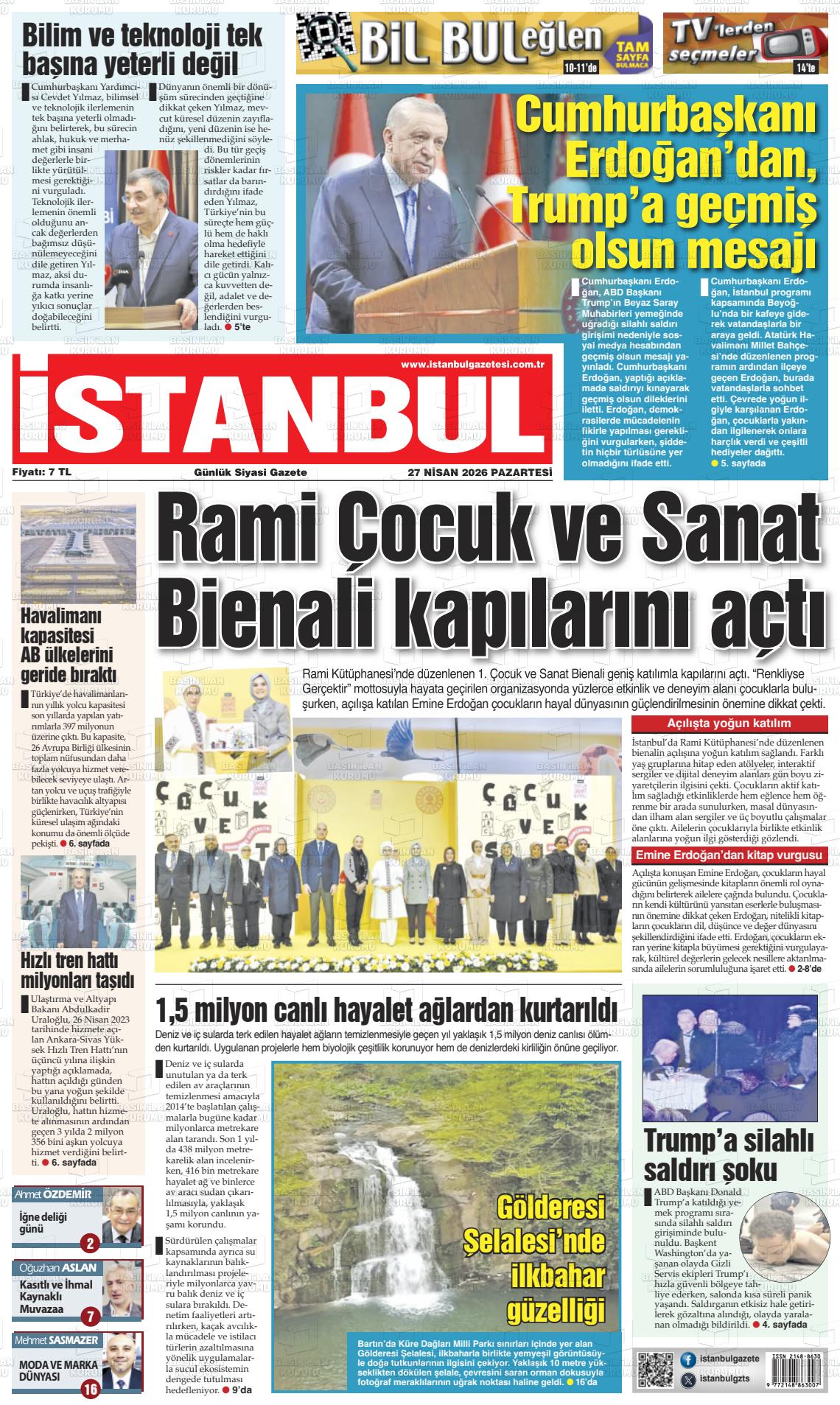 Istanbul 27.04.2026
