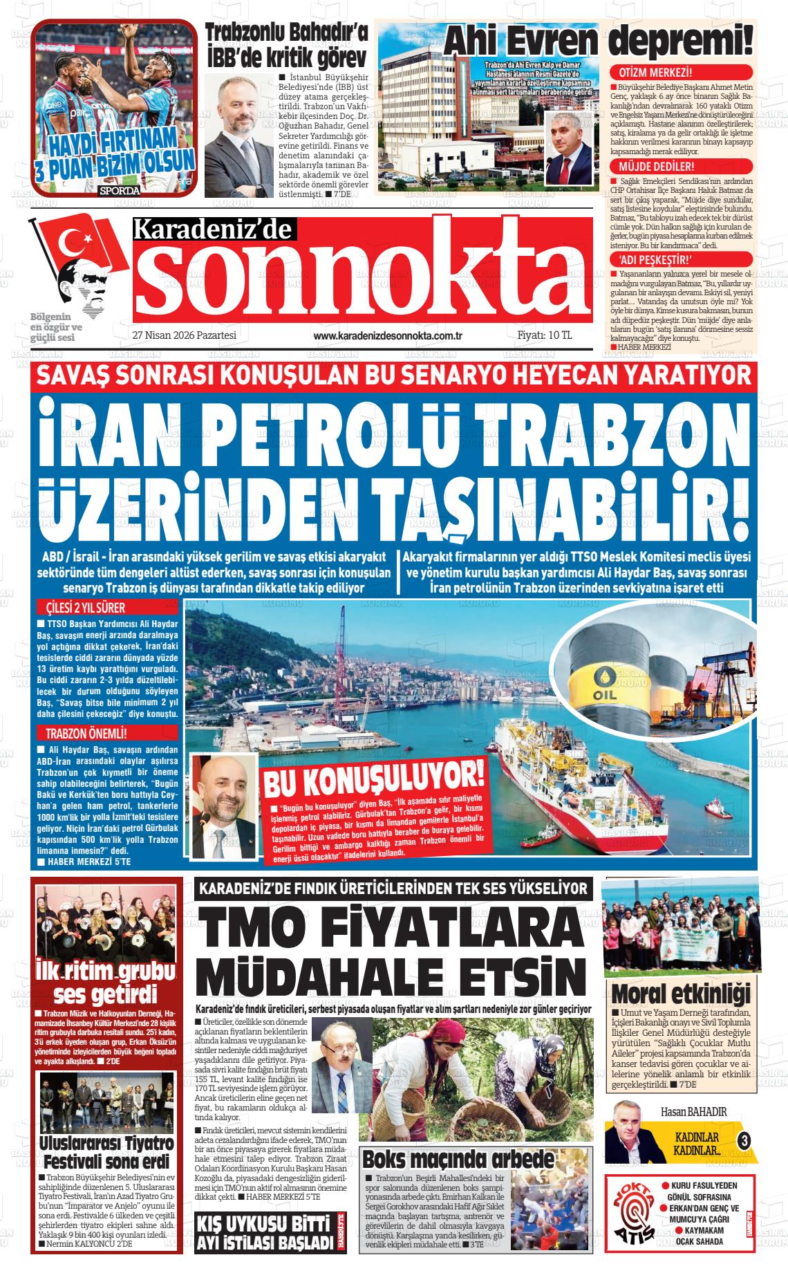 Trabzon Karadenizdesonnokta 27.04.2026