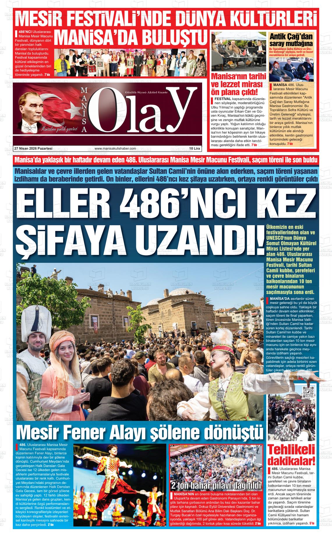 Manisa Olay 27.04.2026