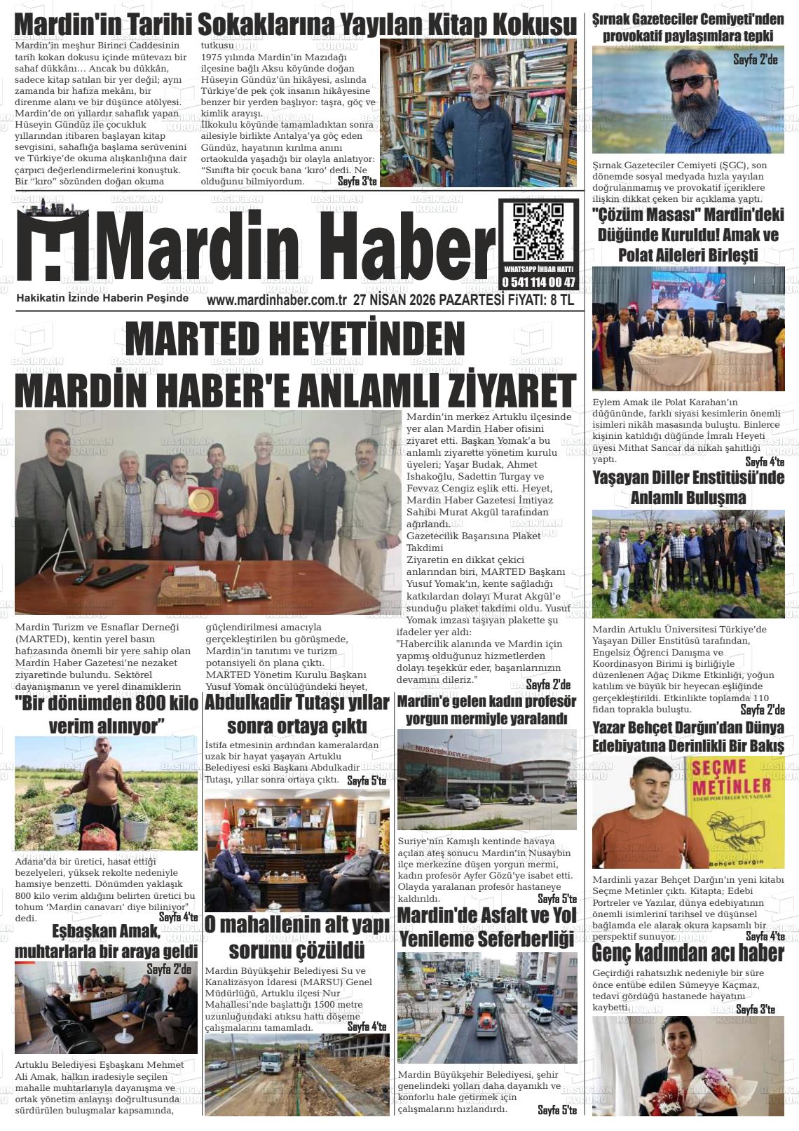 Mardin Haber 27.04.2026