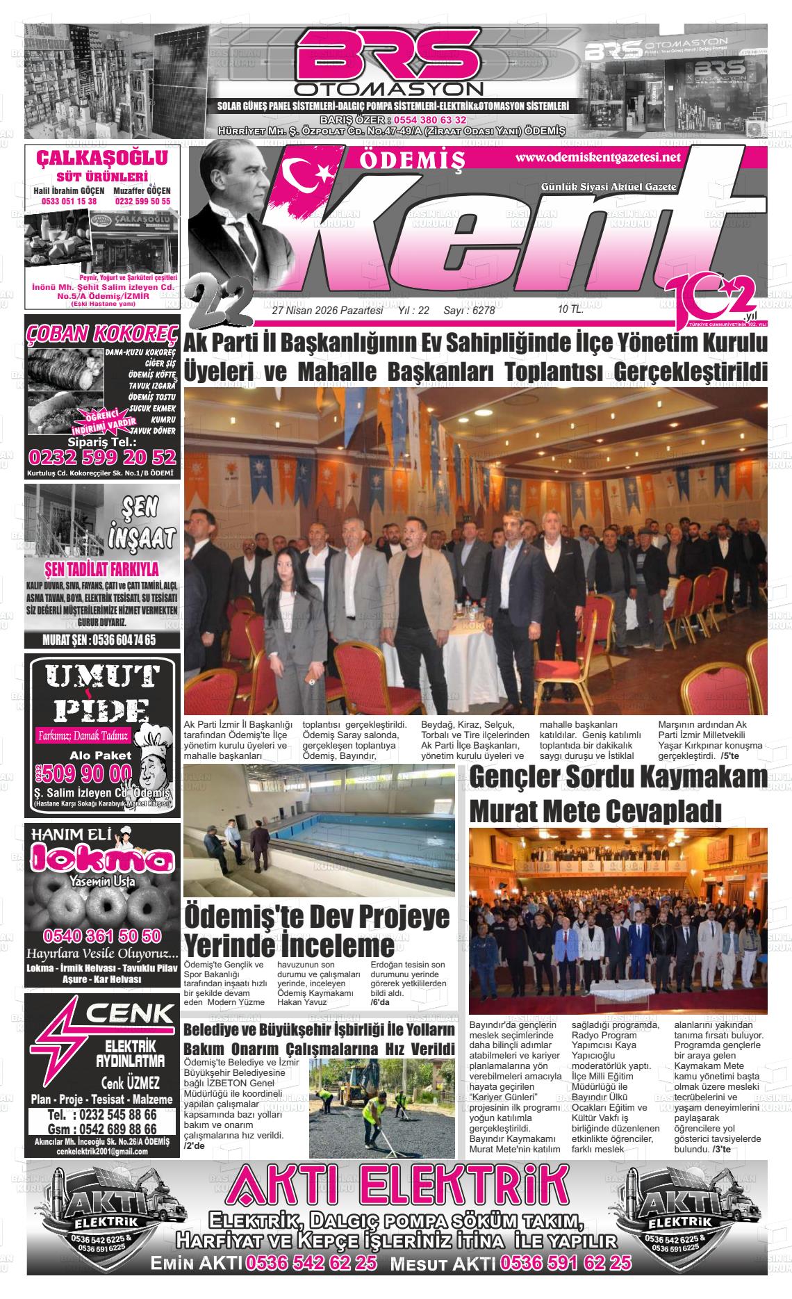 Izmir Odemiskent 27.04.2026