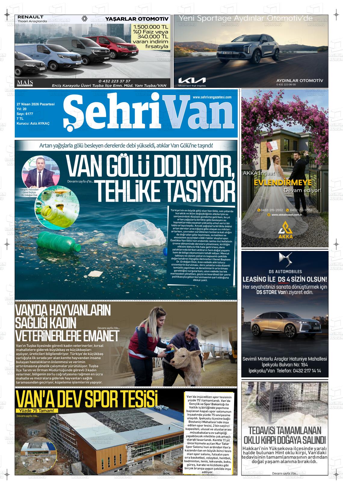Van Sehri 27.04.2026