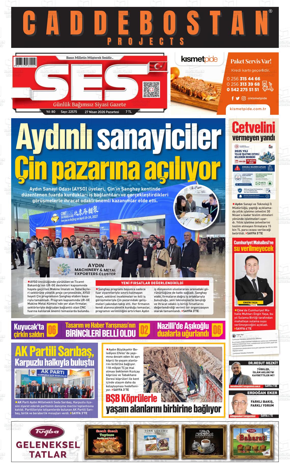 Hatay Ses 27.04.2026