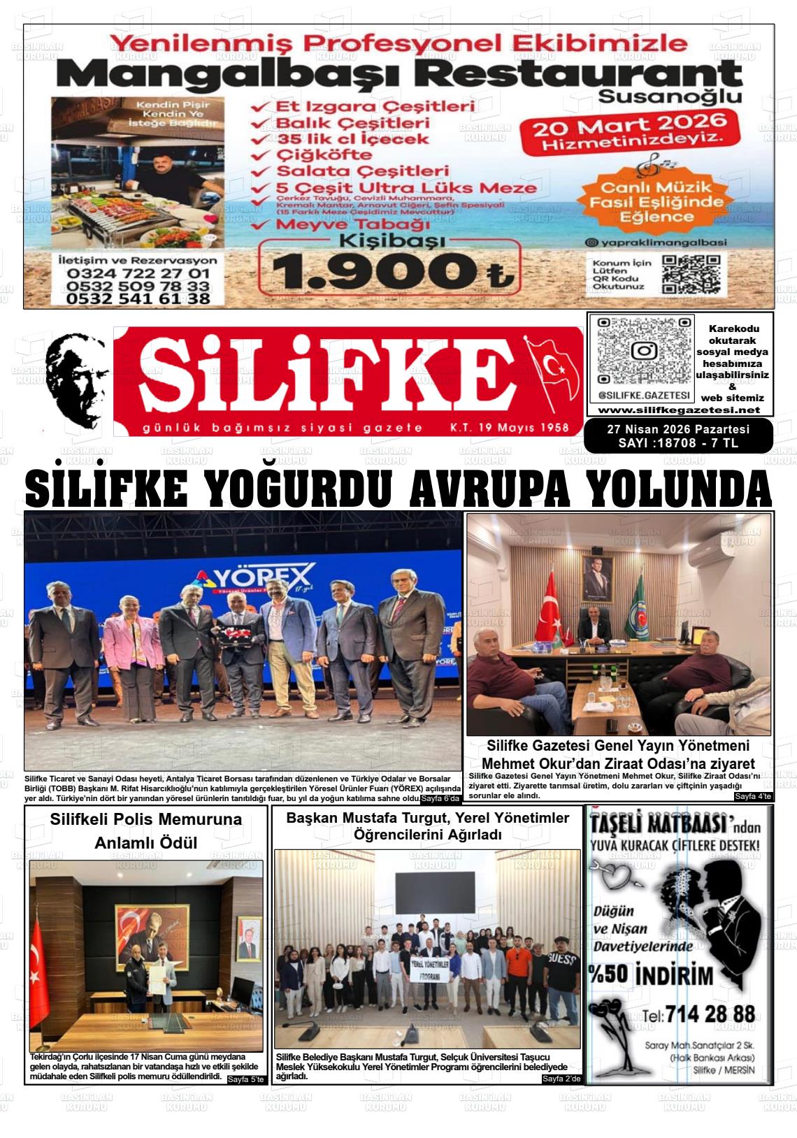 Mersin Silifke 27.04.2026