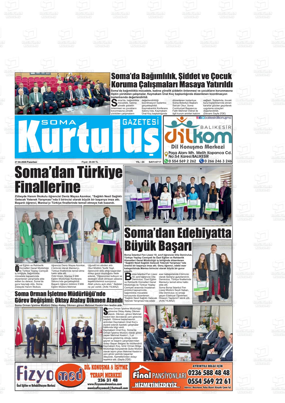 Manisa Somagundem 27.04.2026