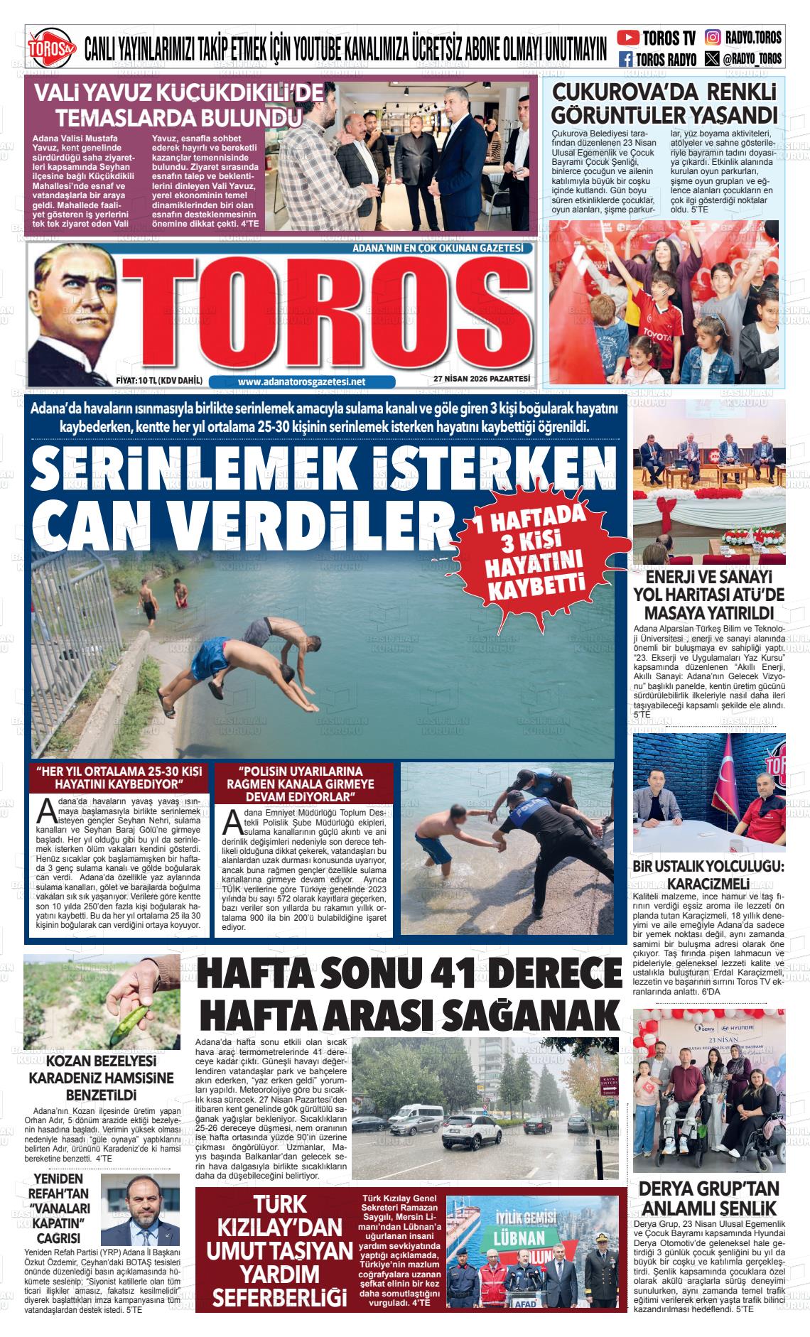Antalya Toros 27.04.2026