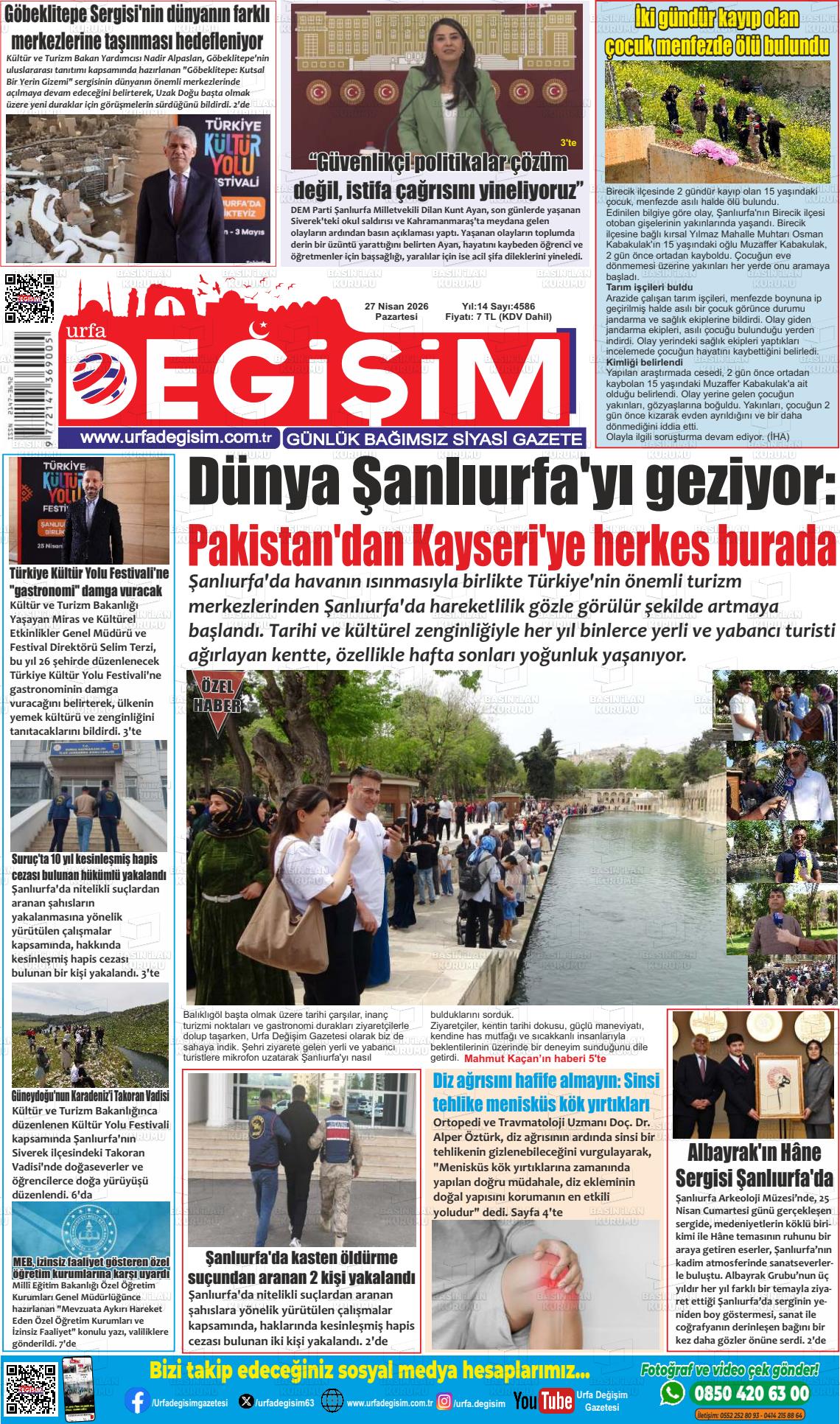 Sanliurfa Urfastar 27.04.2026